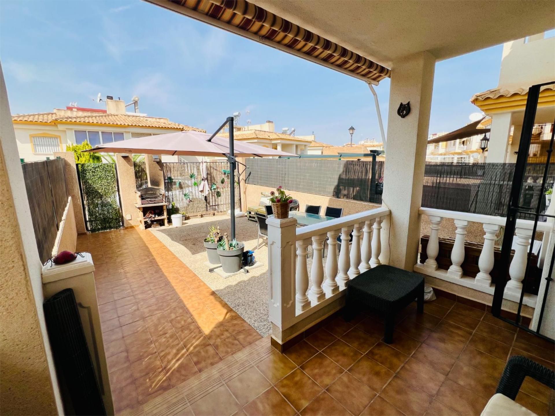Terrace of Flat for sale in Castalla  with Air Conditioner, Private garden and Terrace