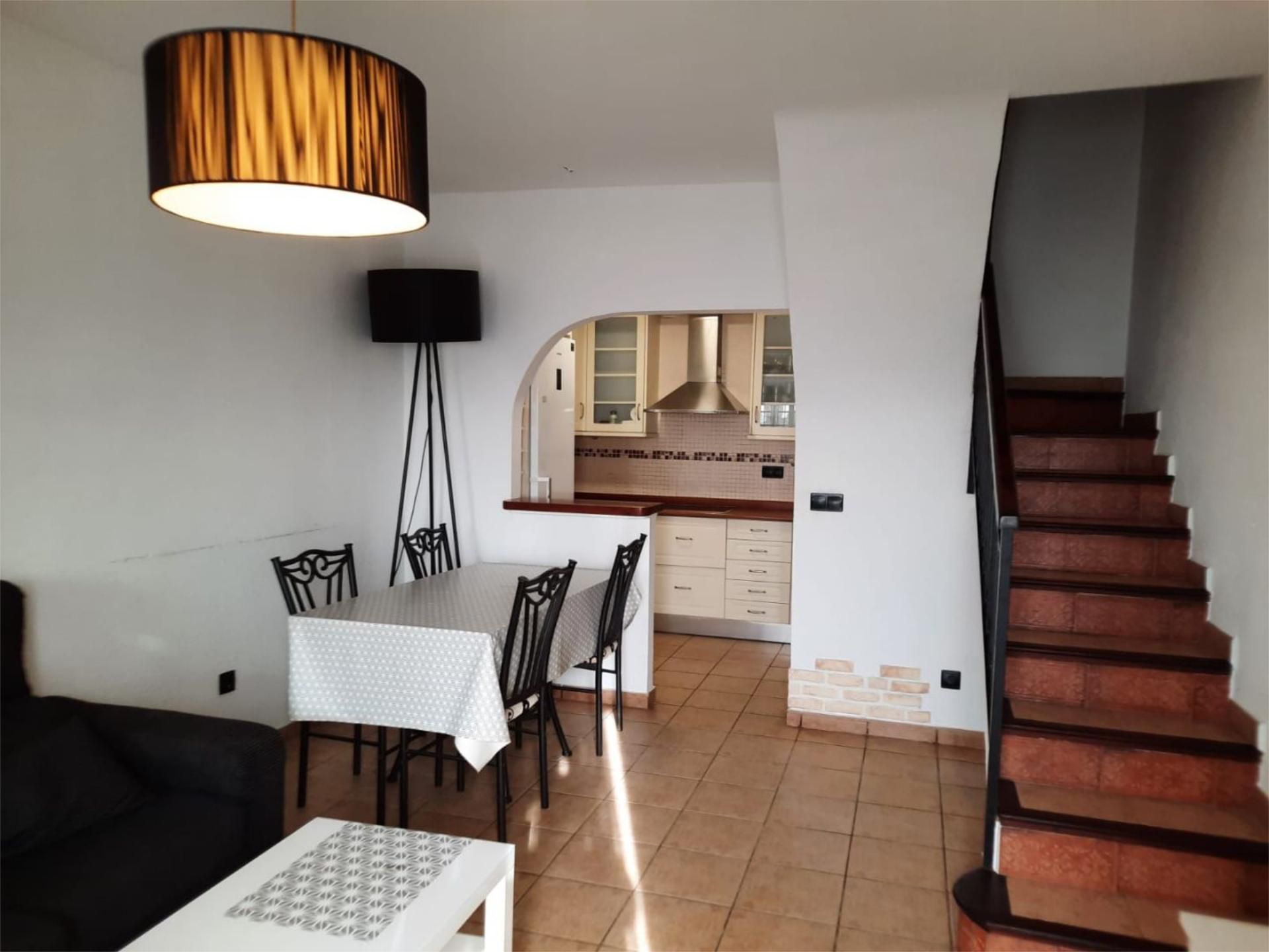 Dining room of Single-family semi-detached for sale in Santa Pola  with Air Conditioner, Terrace and Swimming Pool