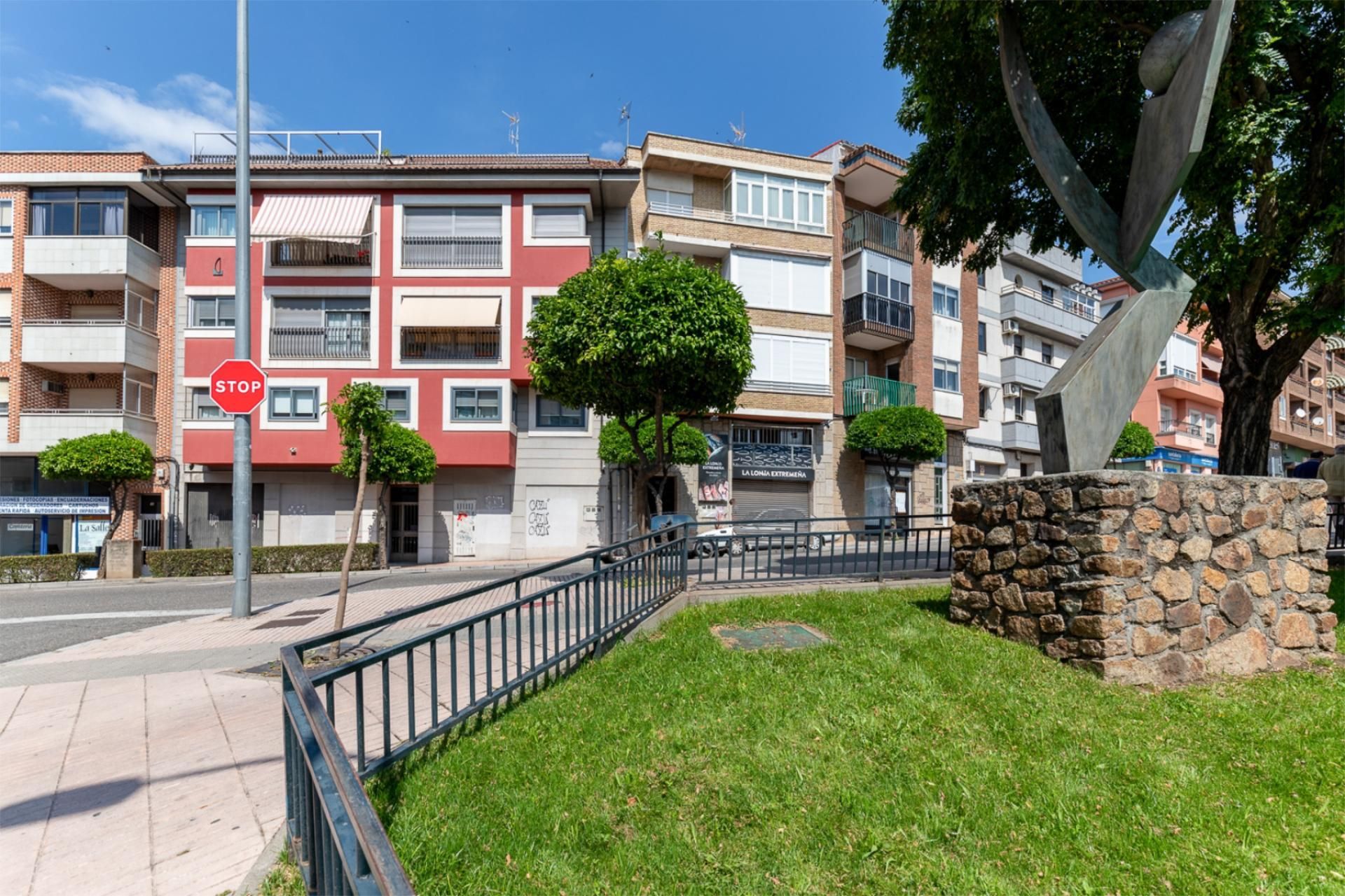 Exterior view of Flat for sale in Plasencia  with Air Conditioner and Swimming Pool