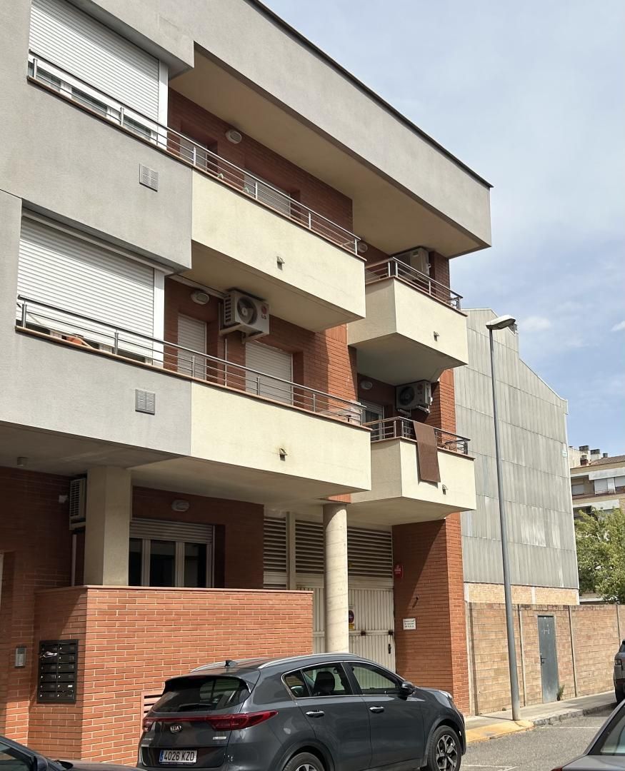 Exterior view of Flat for sale in Mollerussa  with Air Conditioner, Heating and Private garden