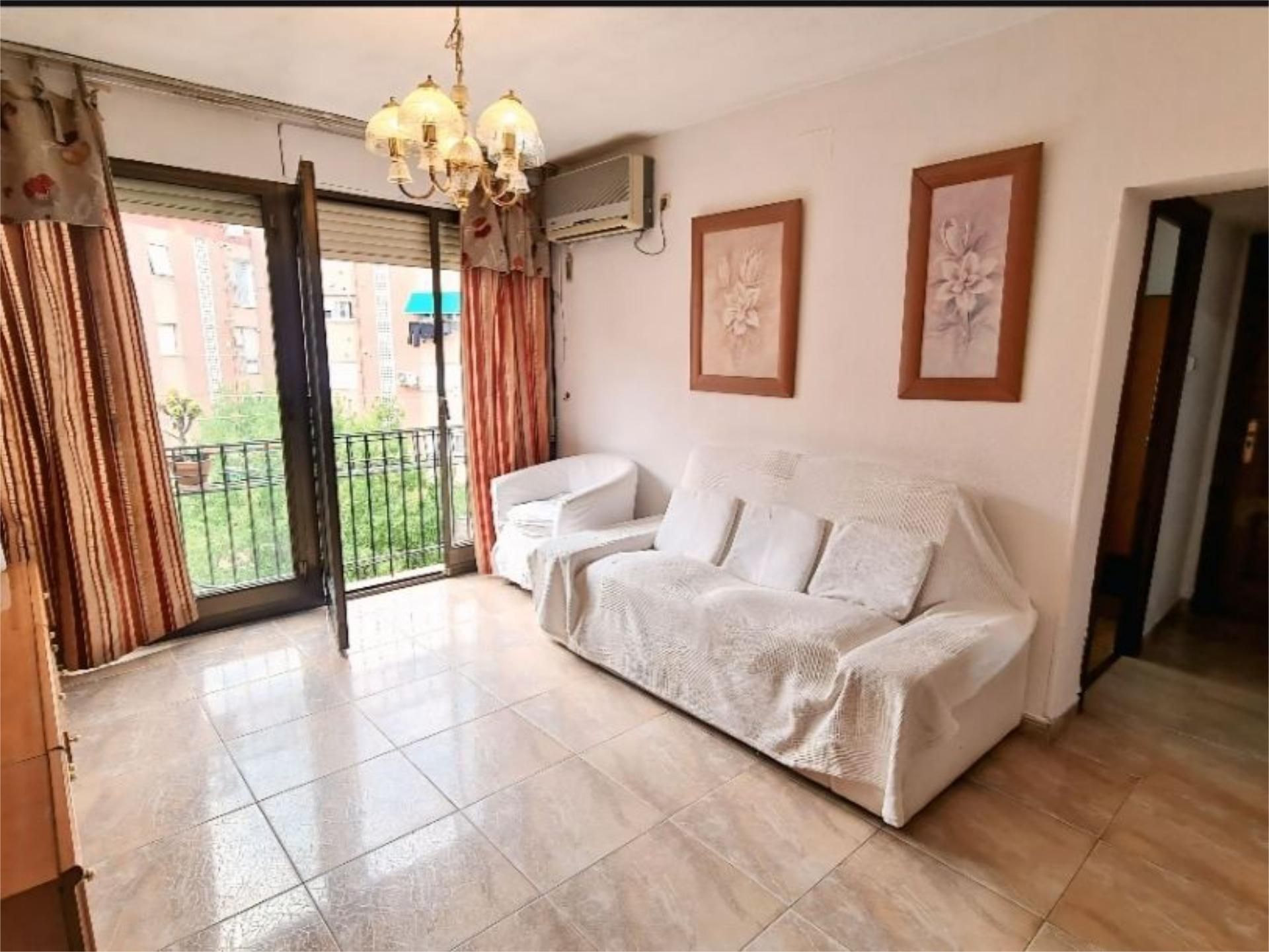 Bedroom of Flat for sale in  Madrid Capital  with Air Conditioner, Heating and Parquet flooring