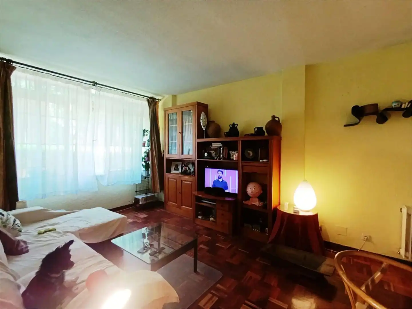 Flat for sale in Calle del Galeón, 7, Alameda de Osuna Living room of Flat for sale in Madrid with Air Conditioner, Heating and Parquet flooring