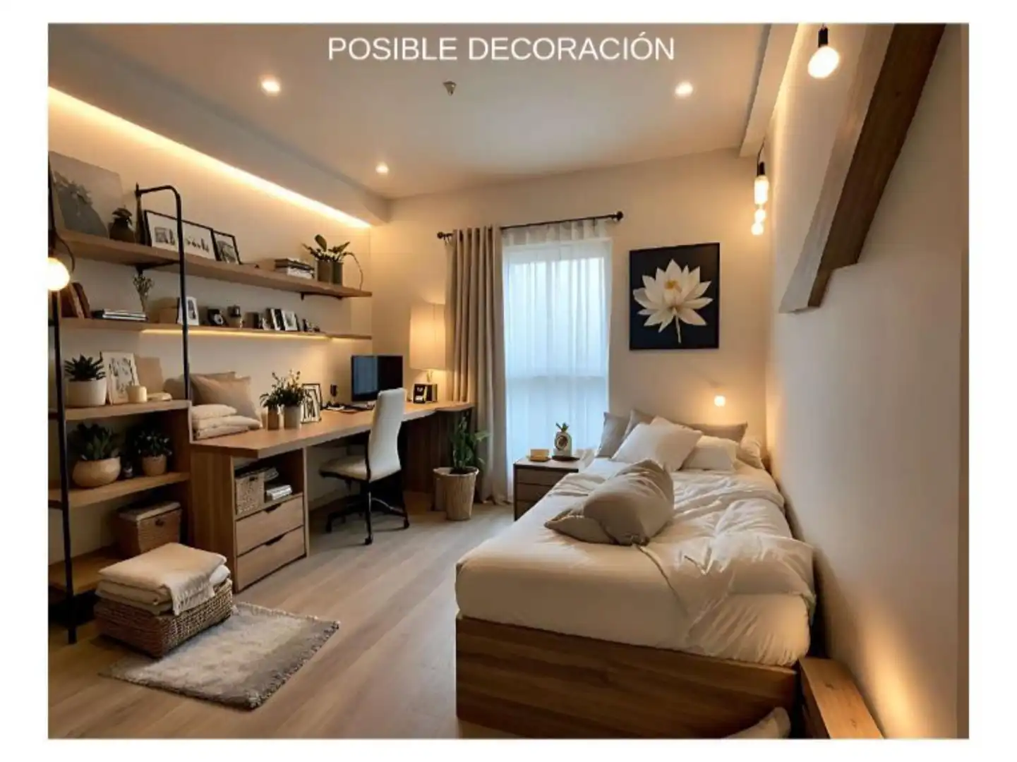 Flat for sale in Calle del Galeón, 7, Alameda de Osuna Bedroom of Flat for sale in Madrid with Air Conditioner, Heating and Parquet flooring