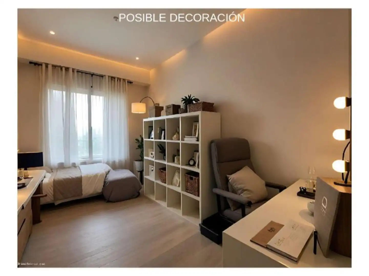 Flat for sale in Calle del Galeón, 7, Alameda de Osuna Bedroom of Flat for sale in Madrid with Air Conditioner, Heating and Parquet flooring