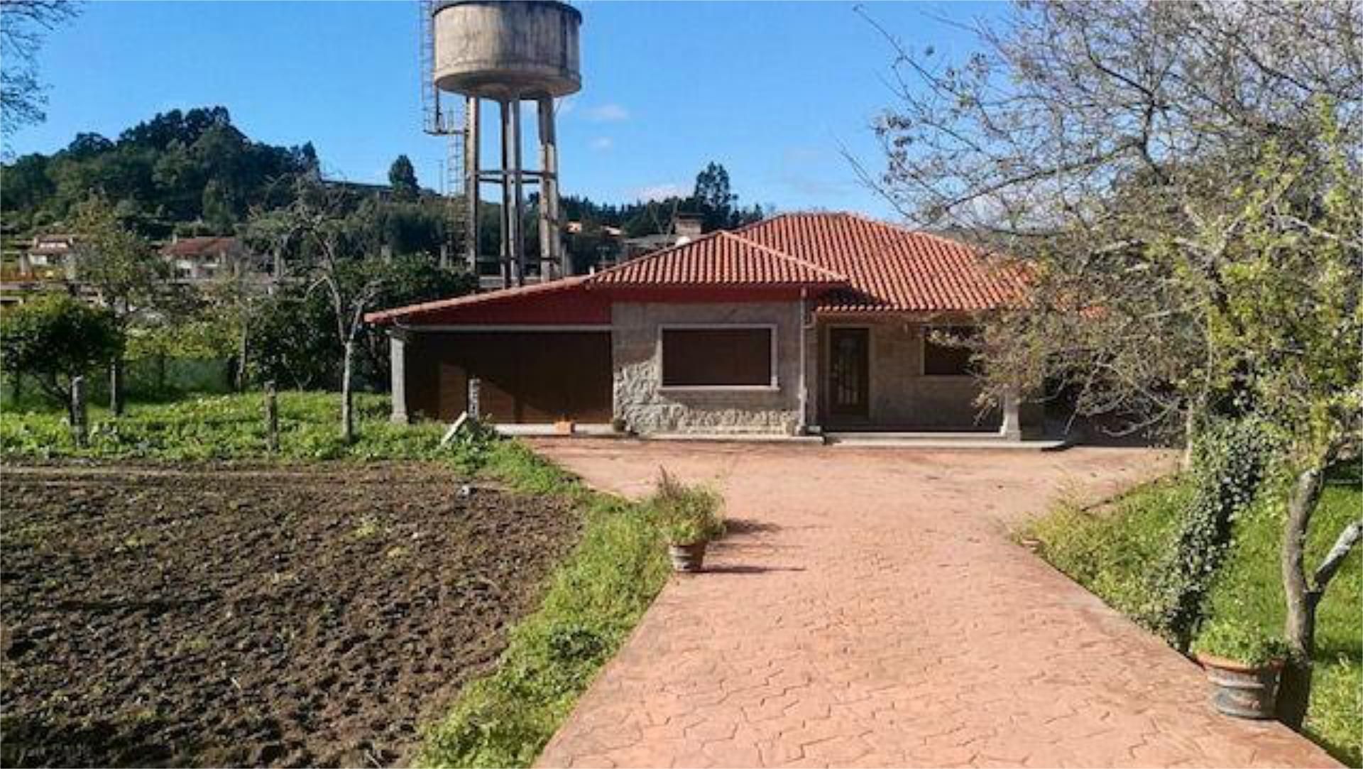 Vista exterior de Casa o xalet de lloguer en Meis amb Calefacció, Jardí privat i Moblat