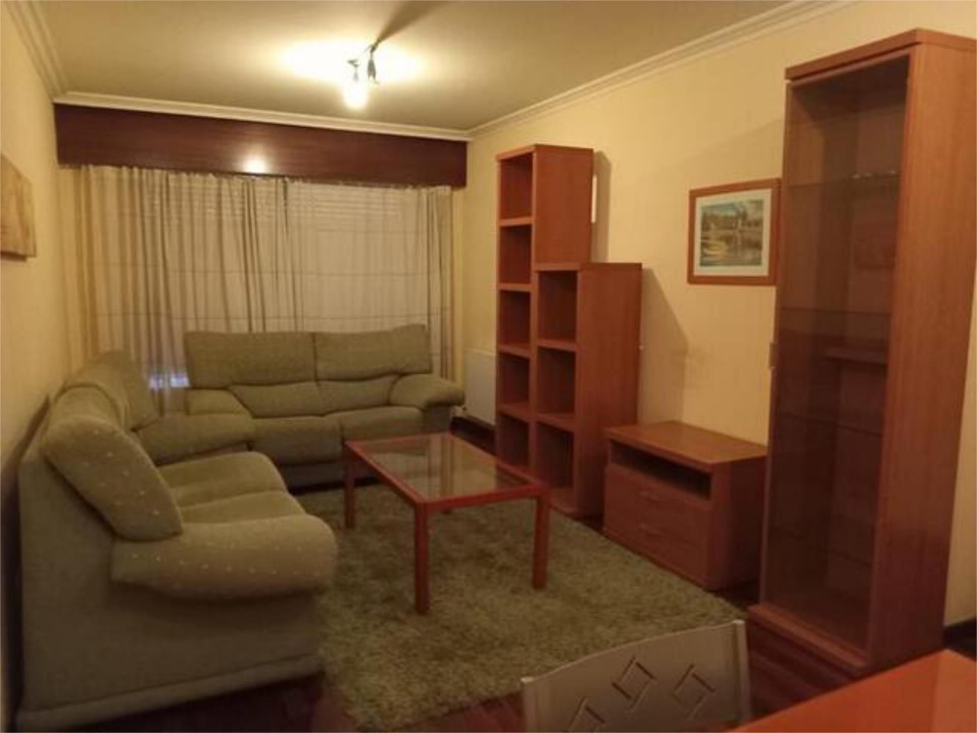 Sala d'estar de Pis de lloguer en Pontevedra Capital  amb Traster i Moblat
