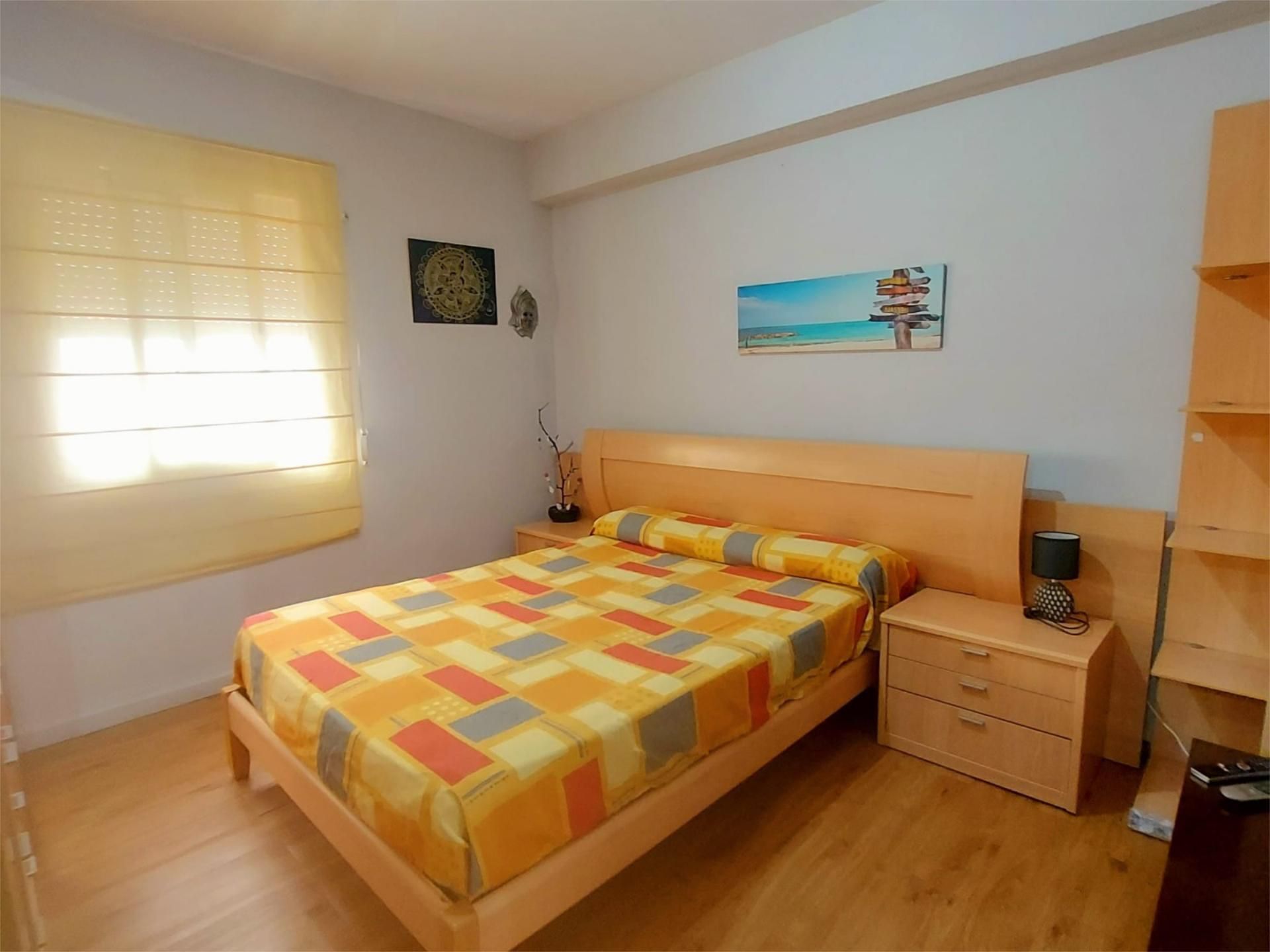 Bedroom of Flat to rent in Mérida  with Air Conditioner, Heating and Parquet flooring