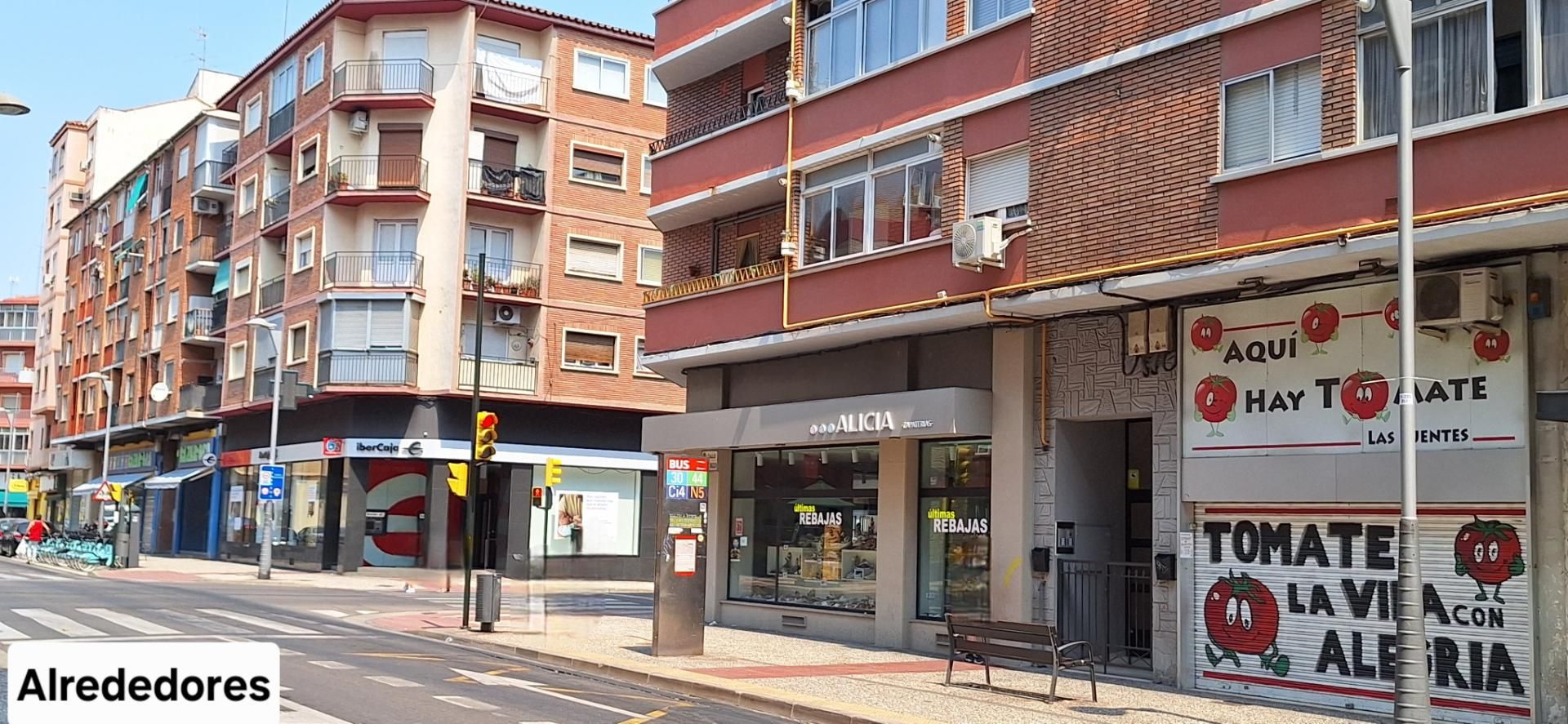 Exterior view of Flat for sale in  Zaragoza Capital