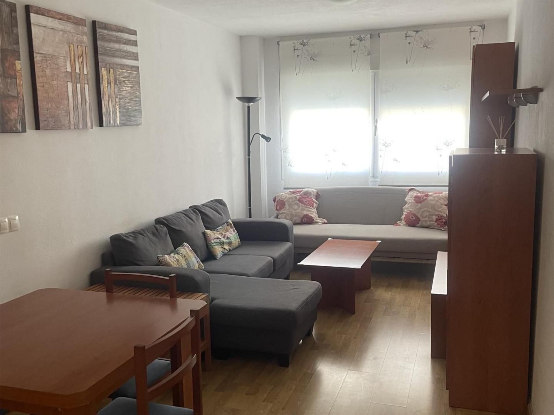 Living room of Flat to rent in El Casar  with Heating, Parquet flooring and Furnished
