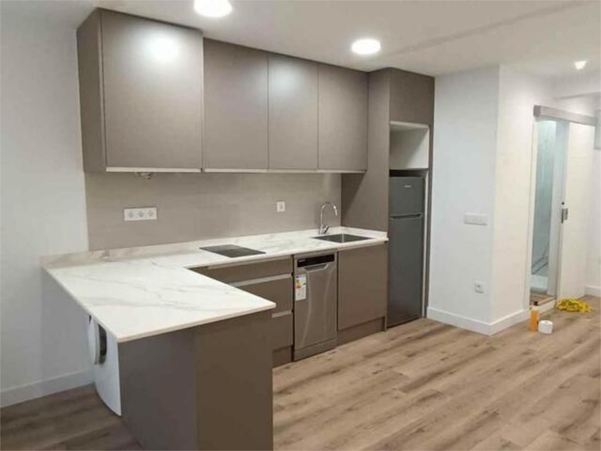 Cuina de Apartament de lloguer en Gijón 