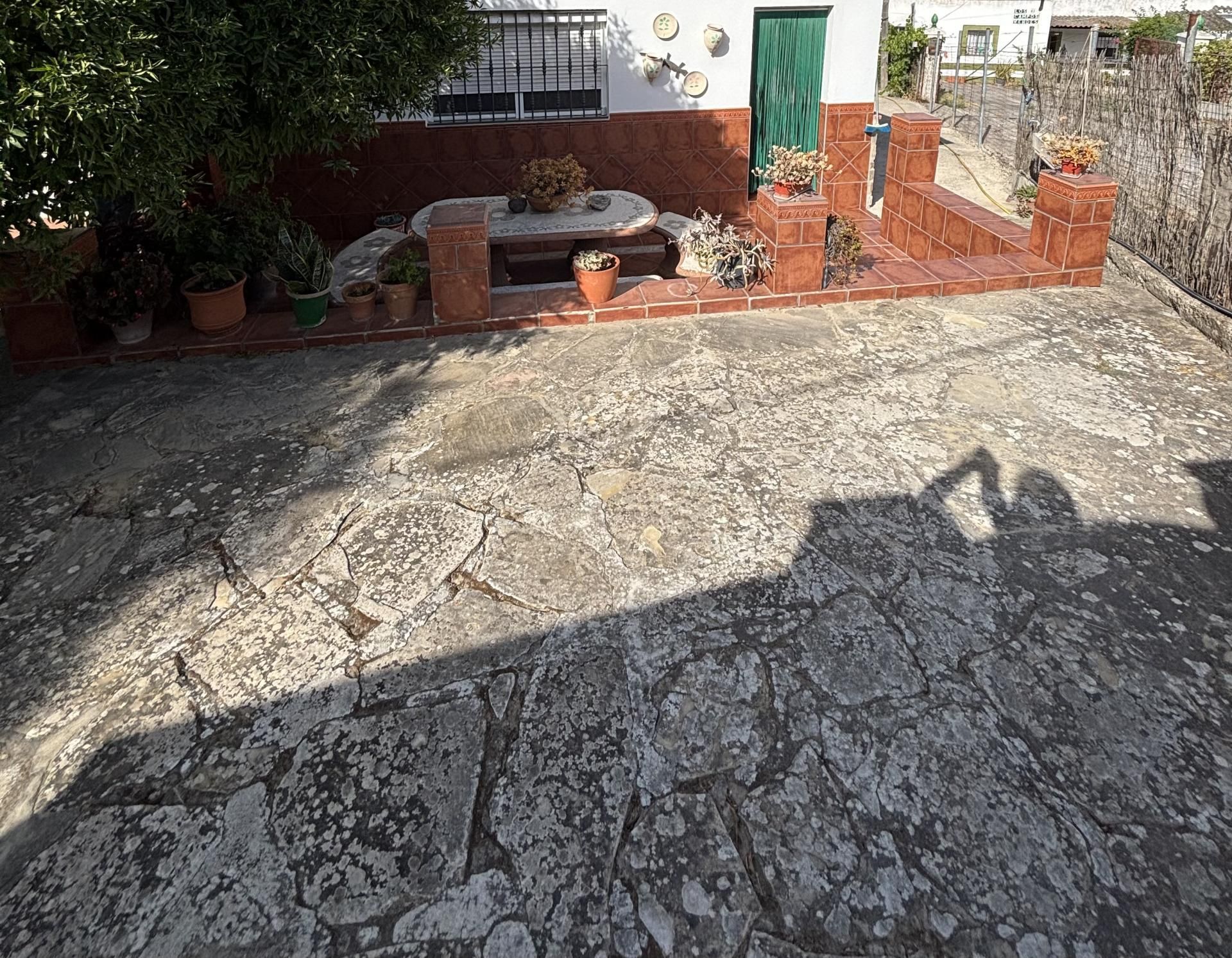 Terrassa de Finca rústica en venda en Alcalá de los Gazules amb Jardí privat, Parquet i Moblat