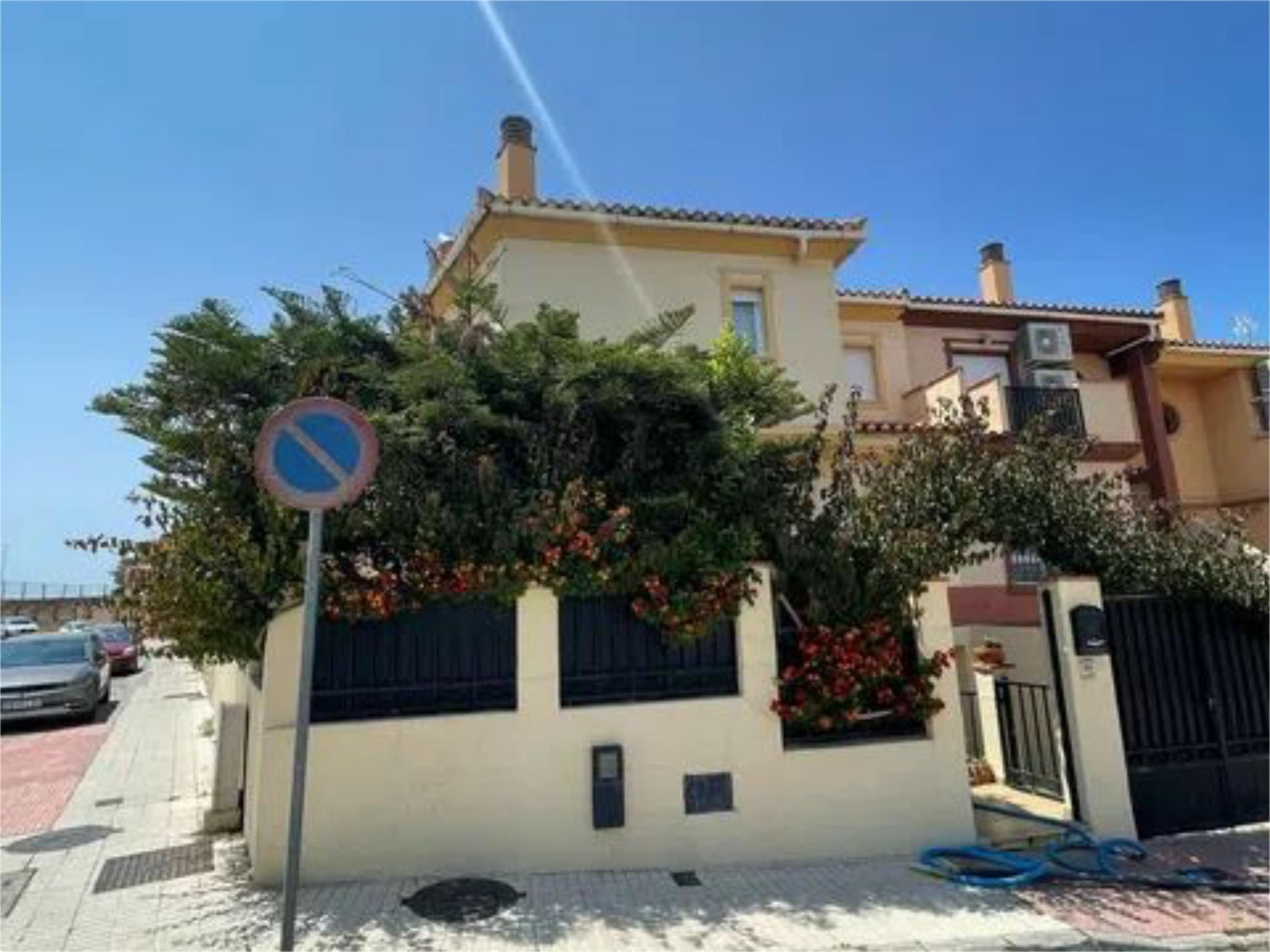 Vista exterior de Piso en venta en Linares con Aire acondicionado, Calefacción y Jardín privado