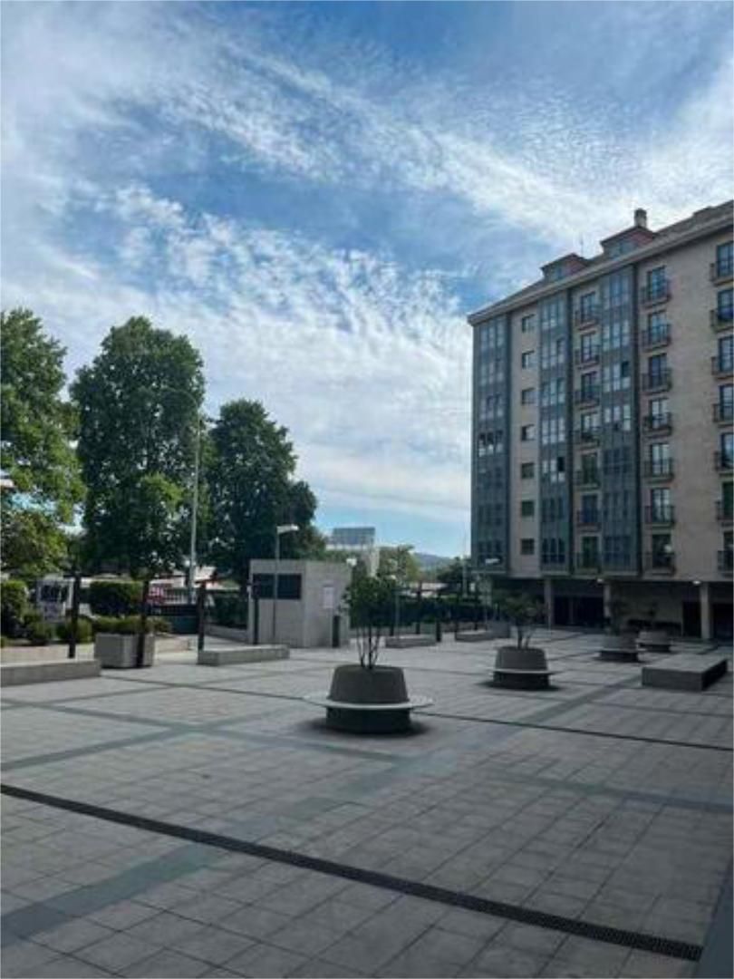 Exterior view of Flat for sale in A Coruña Capital   with Heating, Private garden and Terrace