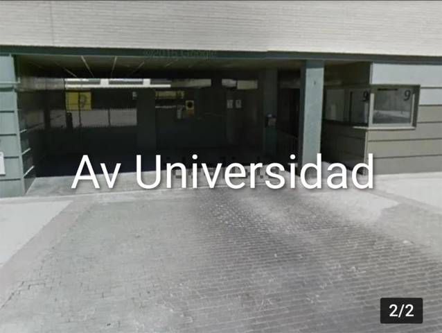 Garaje en Alquiler en Avenida de la Universidad, 9 en Universidad - Hospital