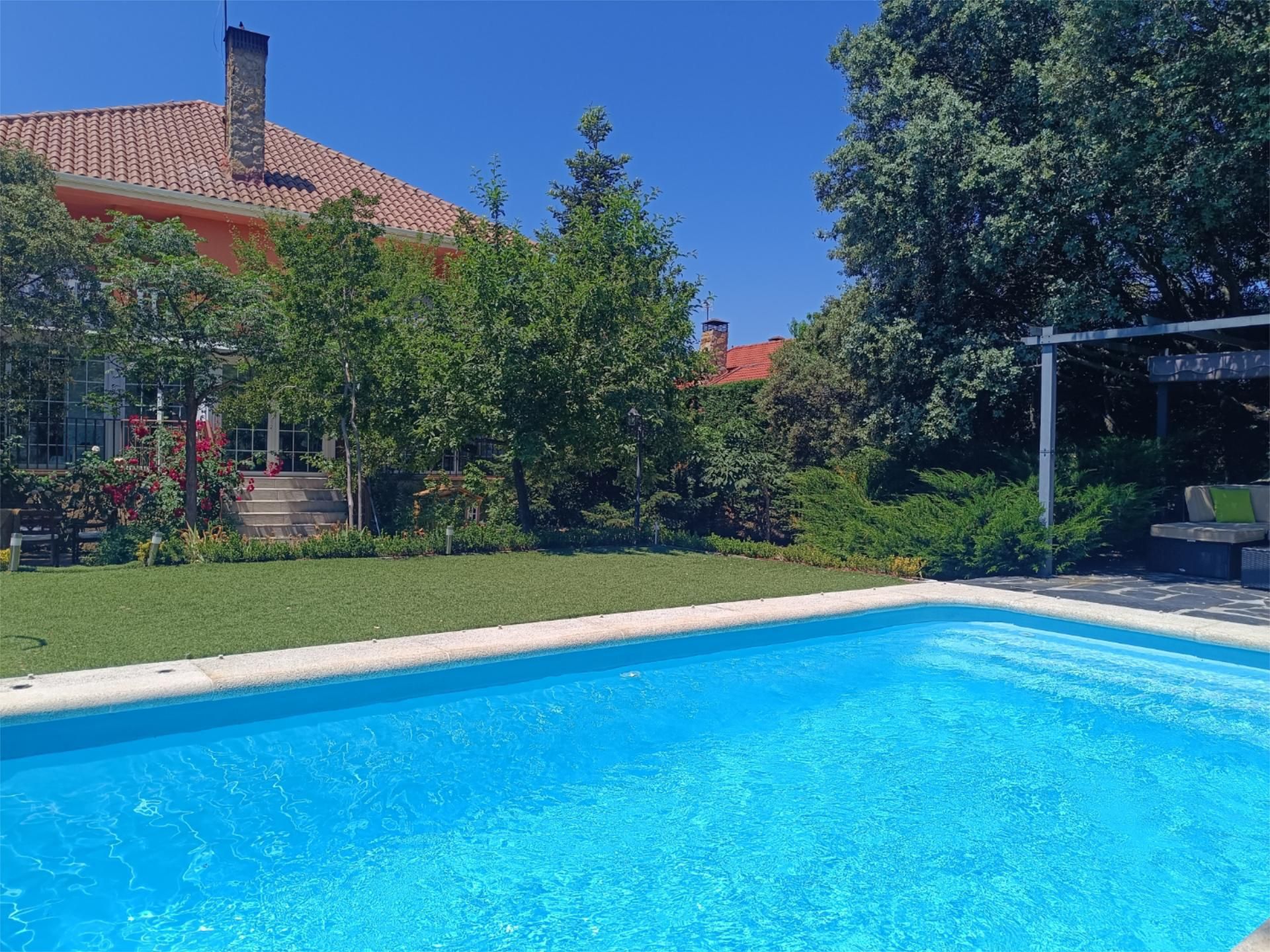 Swimming pool of House or chalet for sale in Valdemorillo  with Terrace