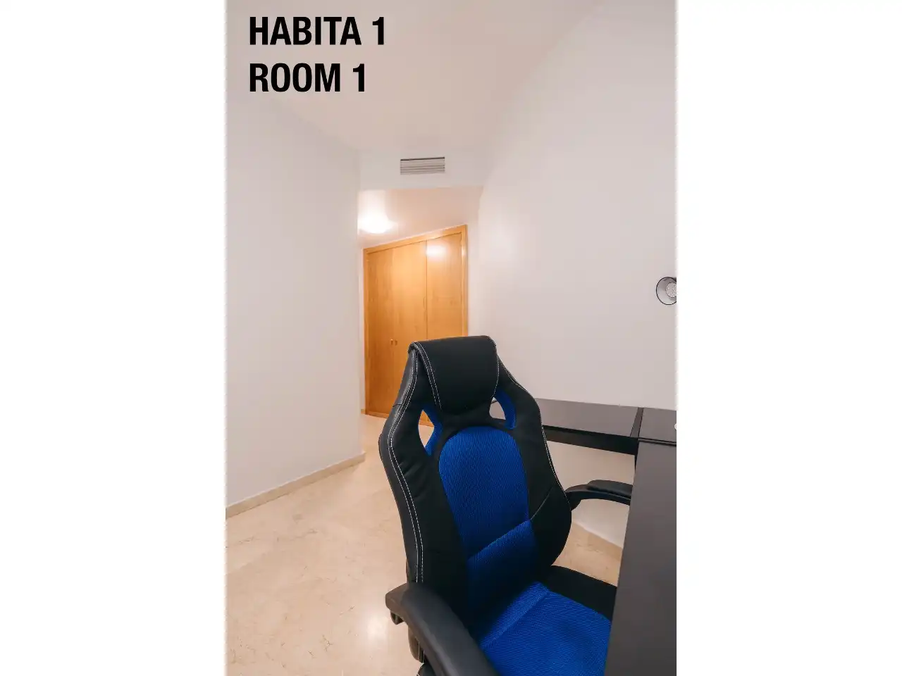 Room in Calle Ceferino, 6, San Andrés - San Antolín Bedroom of Flat for share in Murcia with Air Conditioner, Heating and Terrace