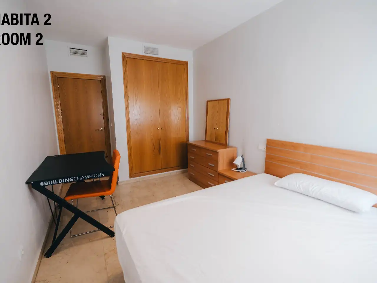 Room in Calle Ceferino, 6, San Andrés - San Antolín Bedroom of Flat for share in Murcia with Air Conditioner, Heating and Terrace