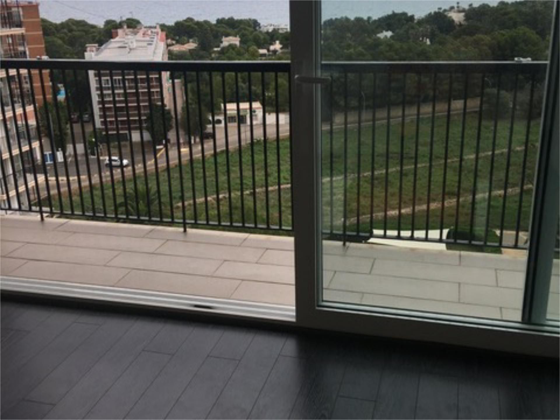 Balcony of Flat to rent in Dénia  with Air Conditioner, Parquet flooring and Terrace