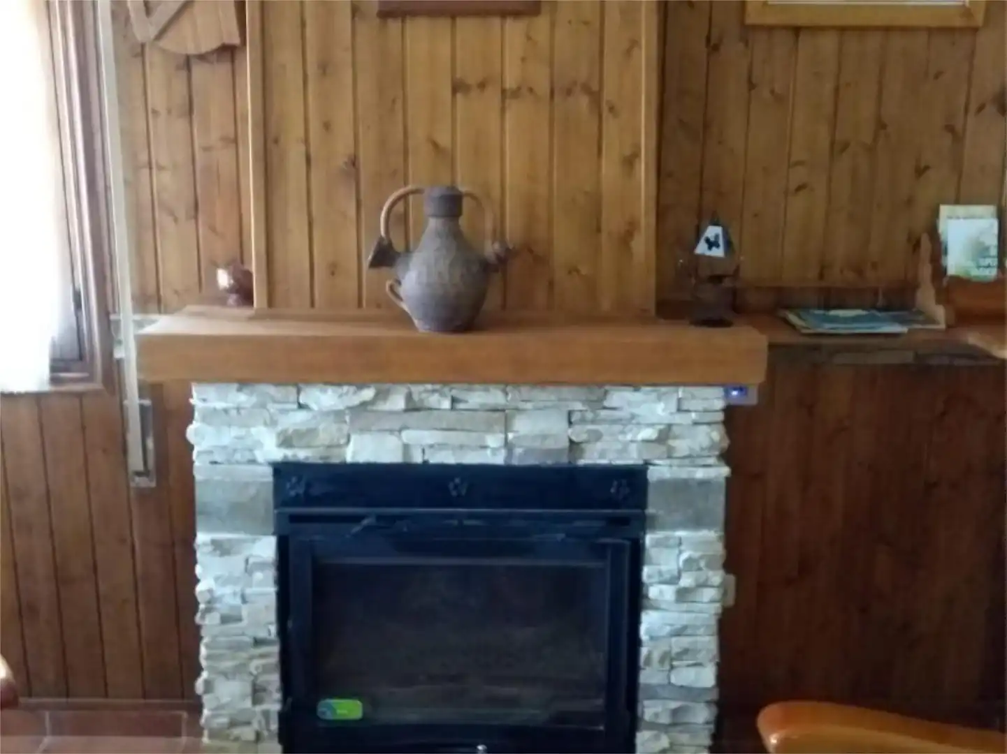 Sala d'estar de Casa o xalet de lloguer en Navarredonda de Gredos amb Calefacció, Terrassa i Moblat