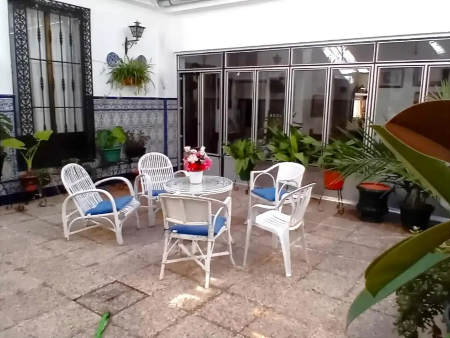 Terrace of Detached homes for sale in Bujalance  with Air Conditioner, Terrace and Swimming Pool