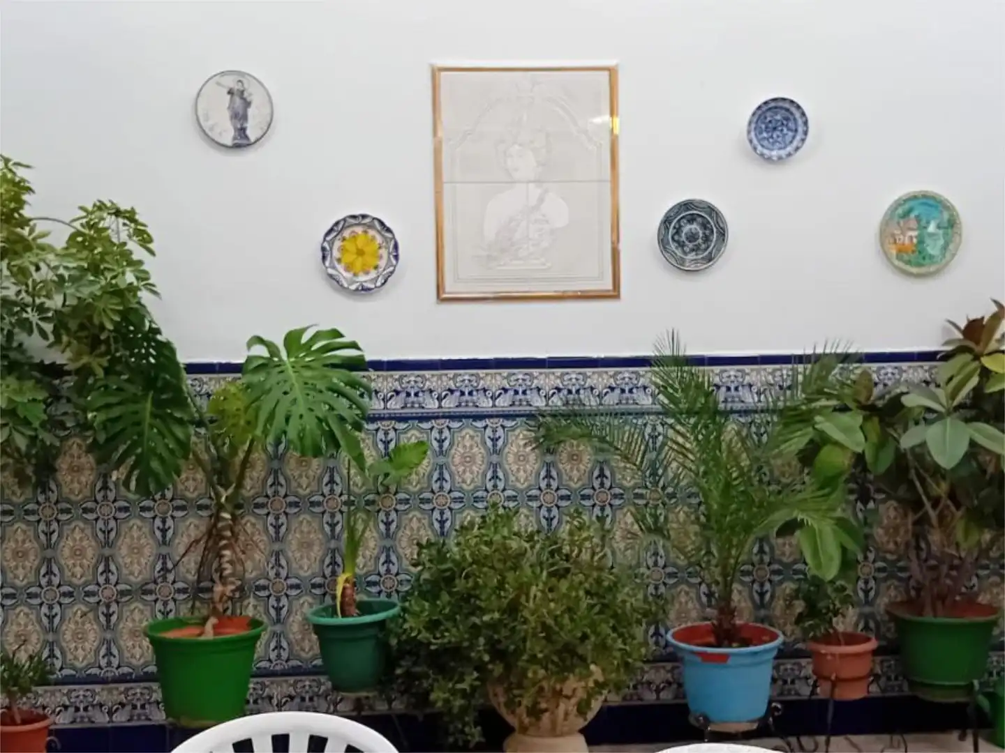 Garden of Detached homes for sale in Bujalance  with Air Conditioner, Terrace and Swimming Pool