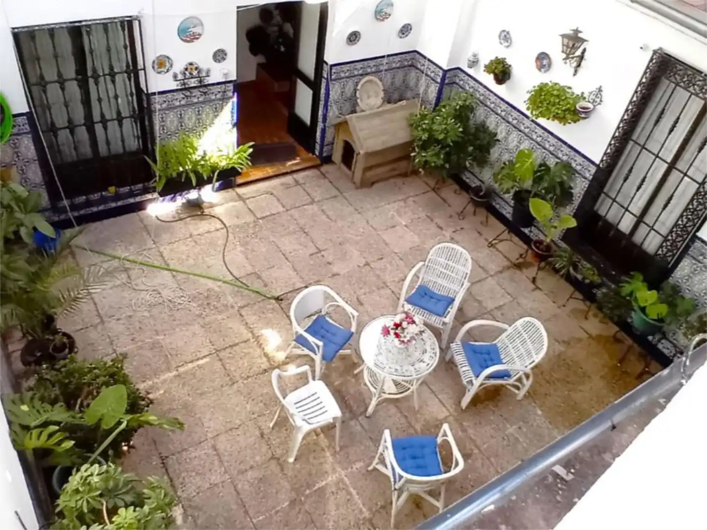 Terrace of Detached homes for sale in Bujalance  with Air Conditioner, Terrace and Swimming Pool