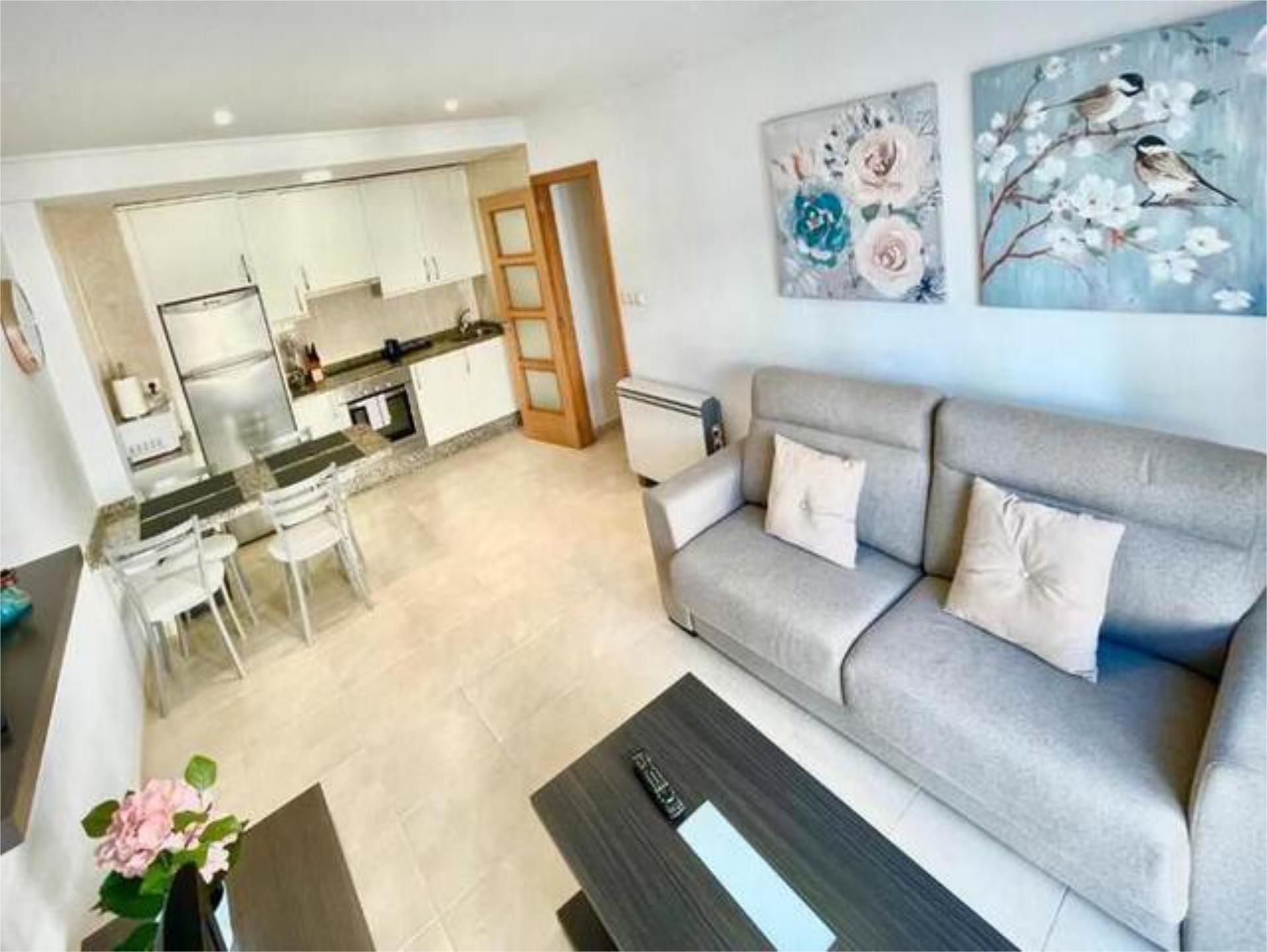 Living room of Flat to rent in Viveiro  with Terrace and Furnished