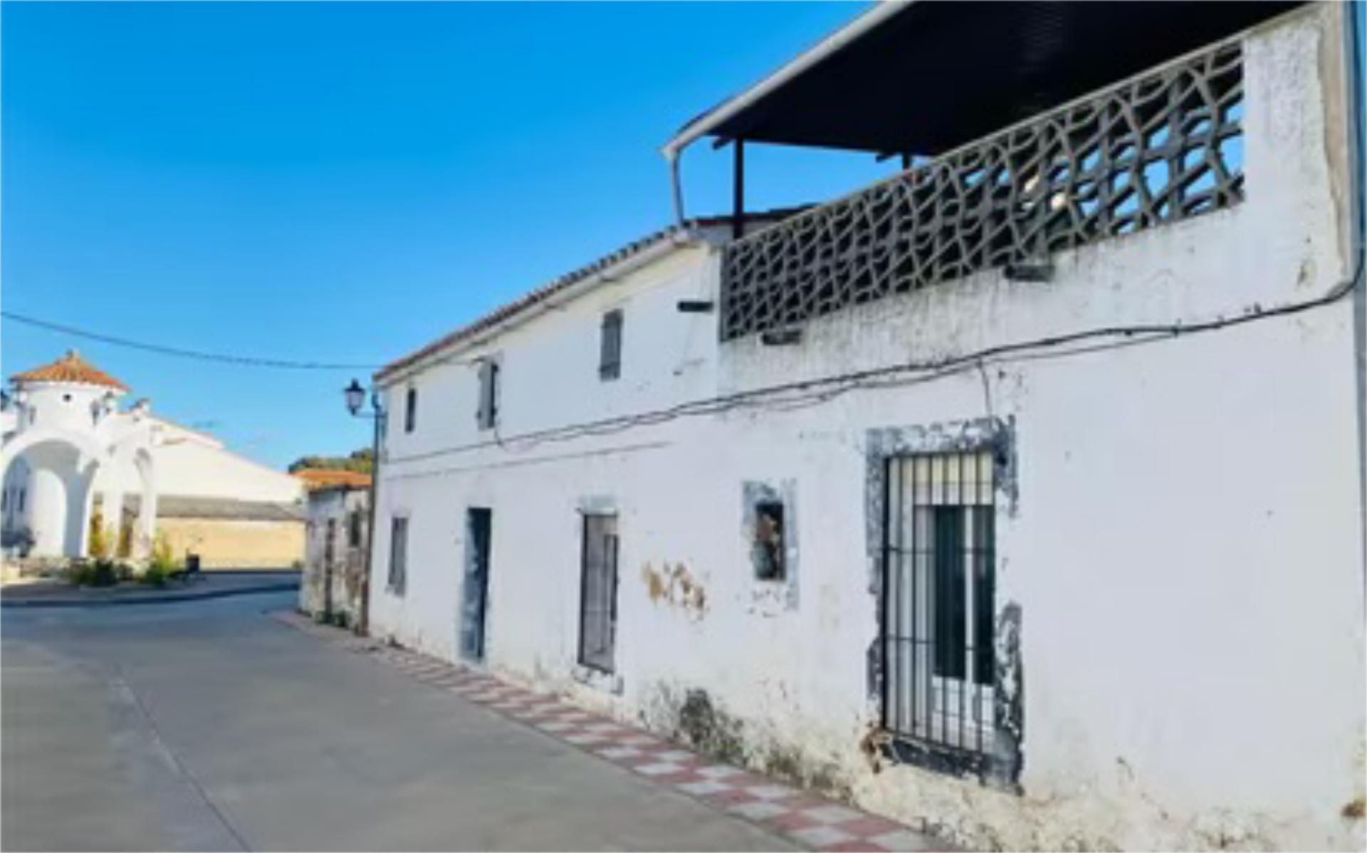 Exterior view of Single-family semi-detached for sale in Aldea del Cano  with Private garden and Terrace