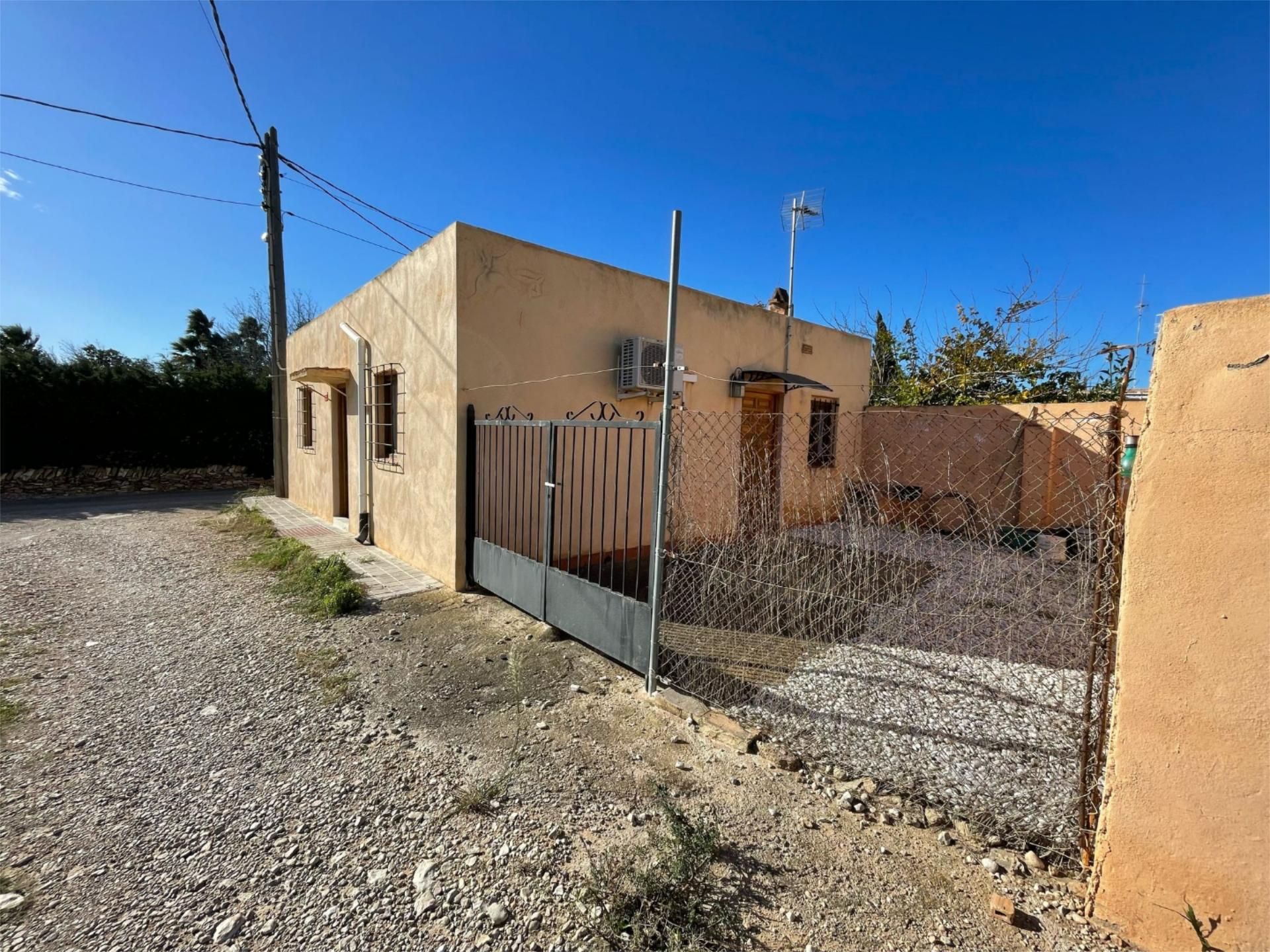 Exterior view of House or chalet for sale in Camarles  with Air Conditioner