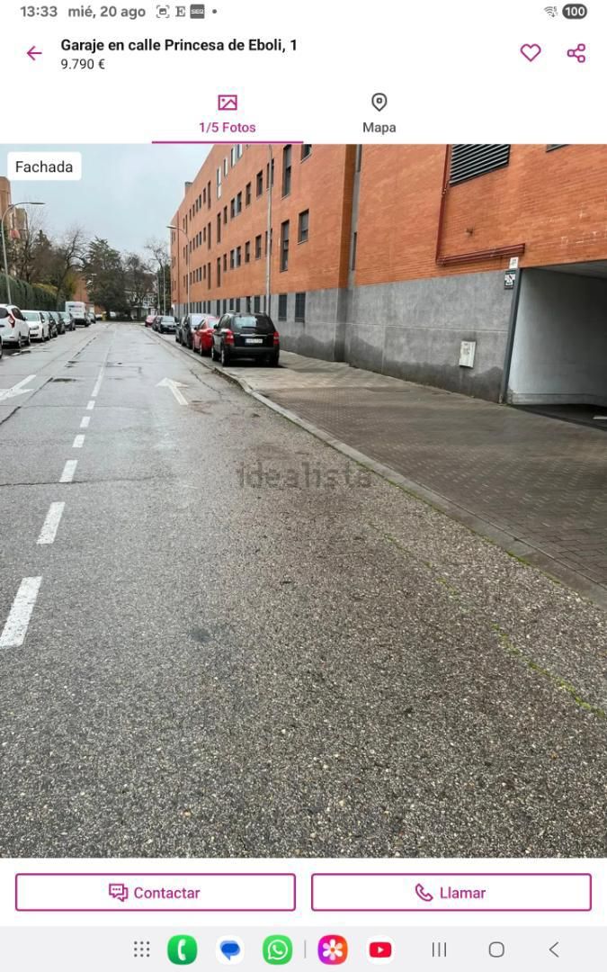 Garatge de lloguer a Calle de Ana de Austria, 1, San José - Buenos Aires