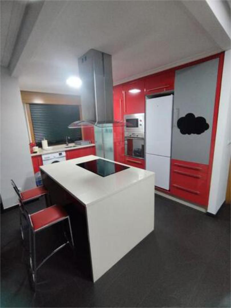 Kitchen of Flat to rent in Moaña  with Heating, Terrace and Storage room