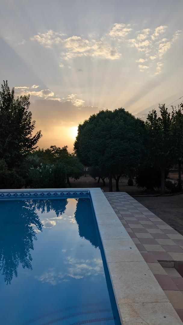 Piscina de Finca rústica en venta en Puertollano con Aire acondicionado, Terraza y Piscina
