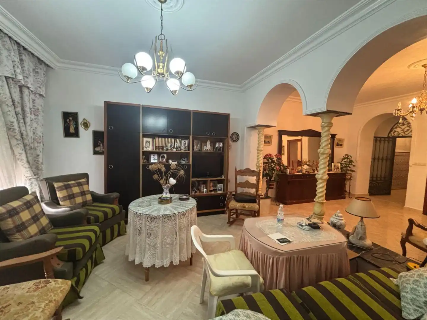 Sala de estar de Dúplex en venta en San Juan del Puerto con Terraza y Balcón