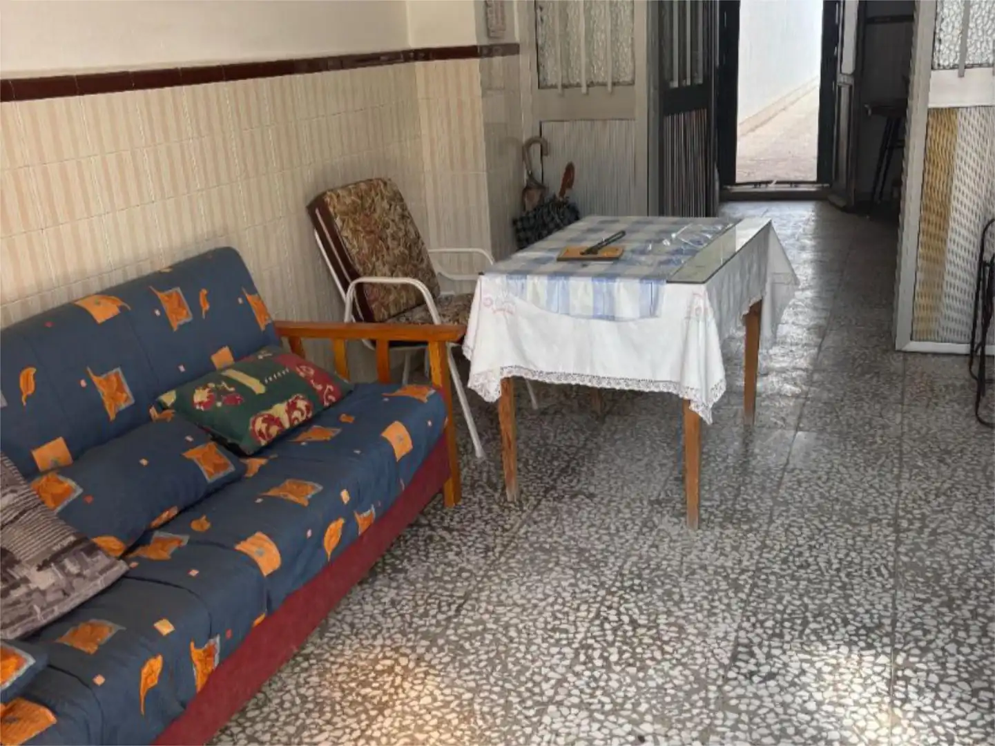 Sala de estar de Dúplex en venta en San Juan del Puerto con Terraza y Balcón
