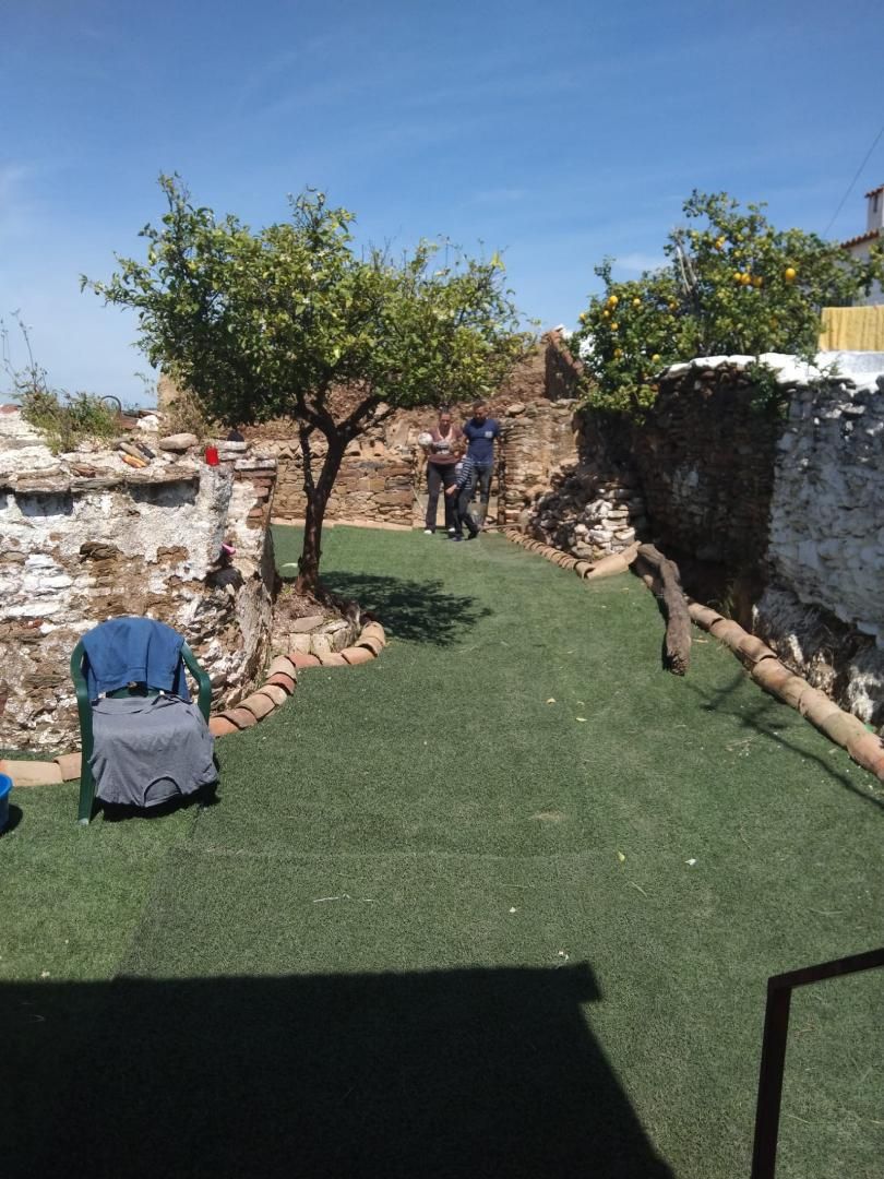 Garden of Flat to rent in Puebla de Guzmán  with Private garden, Furnished and Washing machine
