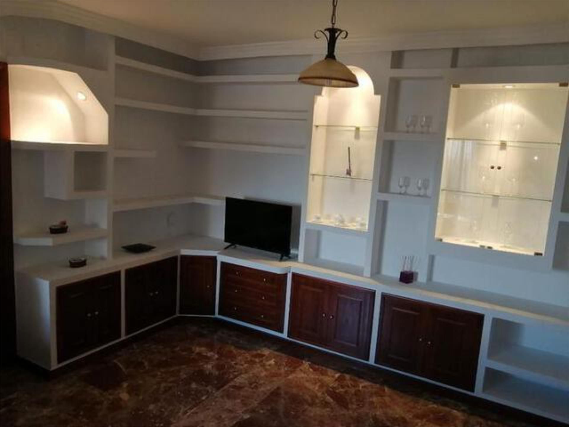 Living room of Flat to rent in  Granada Capital  with Private garden, Terrace and Furnished