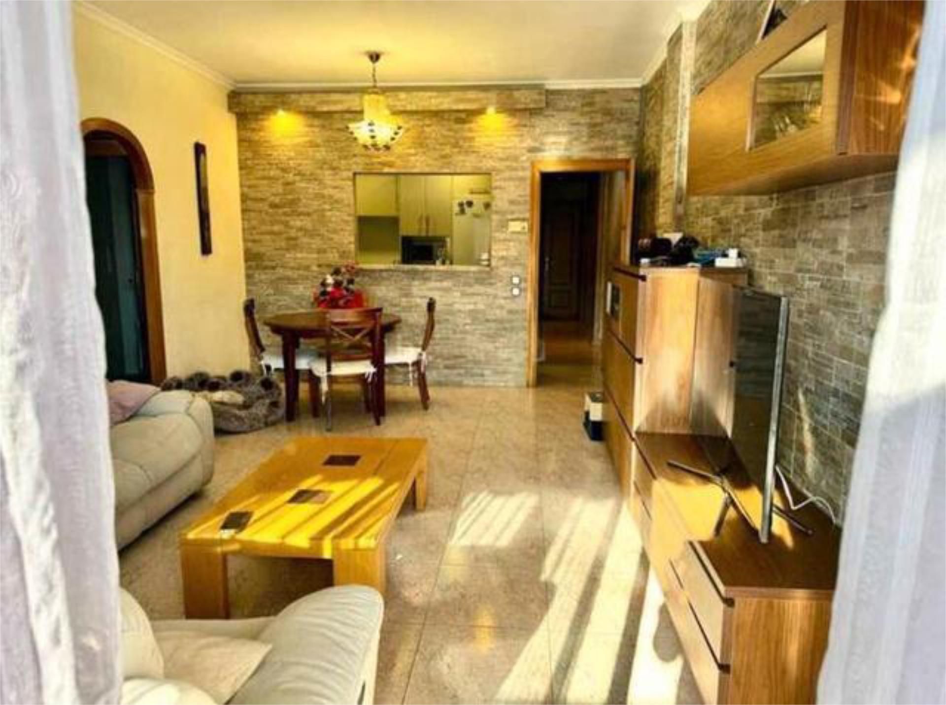 Sala d'estar de Apartament en venda en  Barcelona Capital amb Calefacció i Terrassa