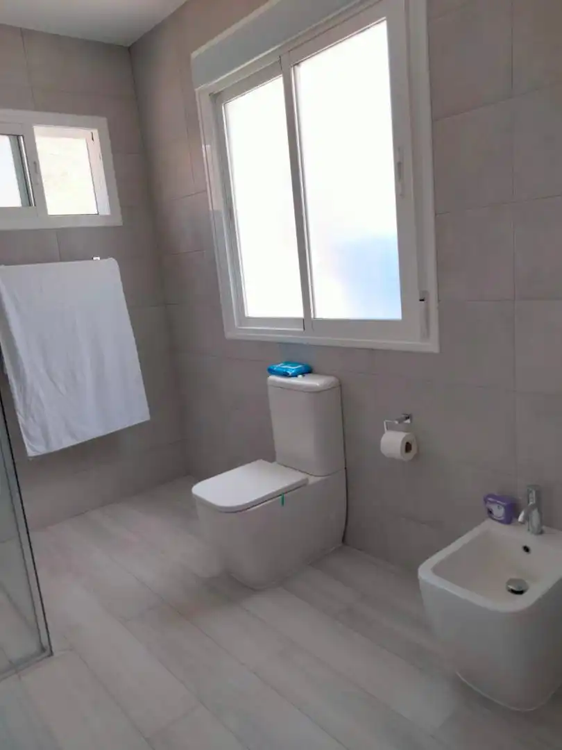 Bathroom of Houses for sale in Uleila del Campo  with Air Conditioner and Terrace