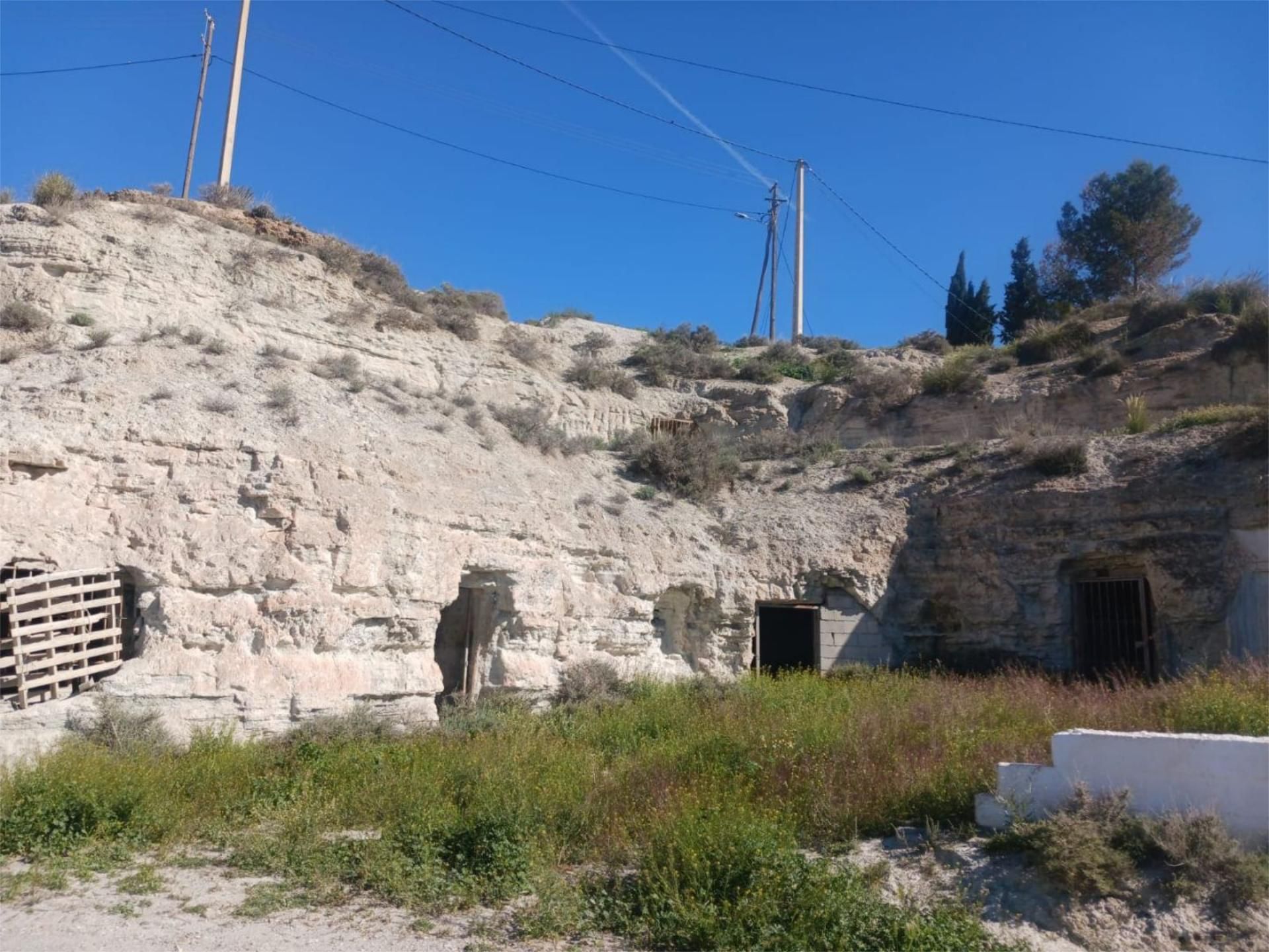 Vista exterior de Planta baixa en venda en Benamaurel amb Jardí privat
