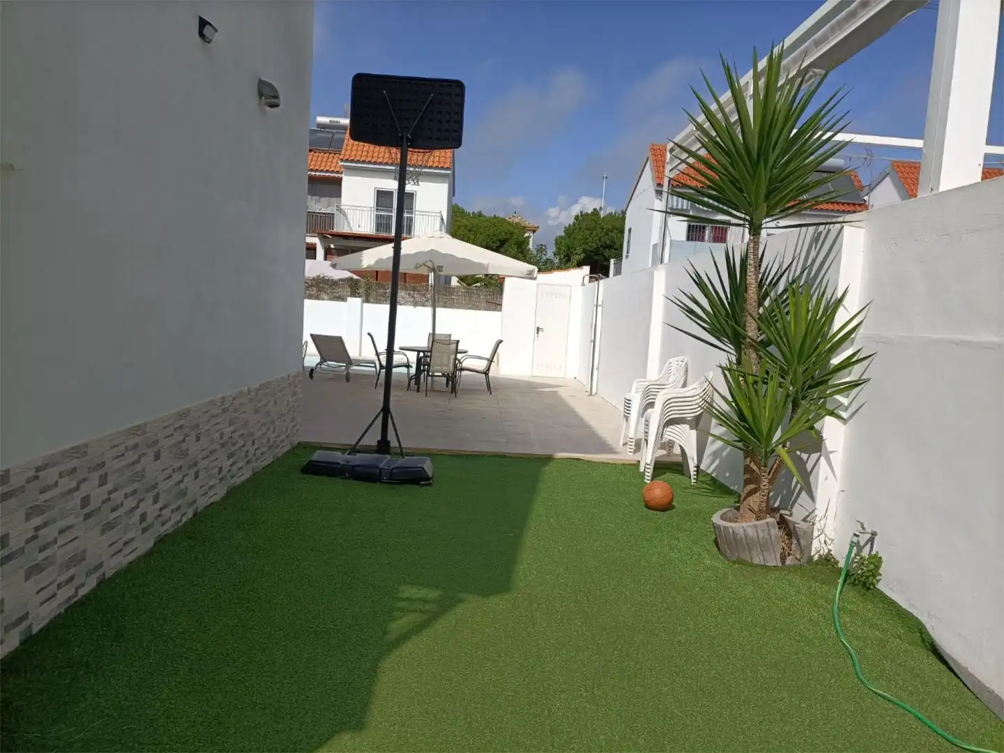 Flat for rent in Calle Doetsch, 6, Punta Umbría Terrace of Flat for rent in Punta Umbría with Private garden, Terrace and Swimming Pool