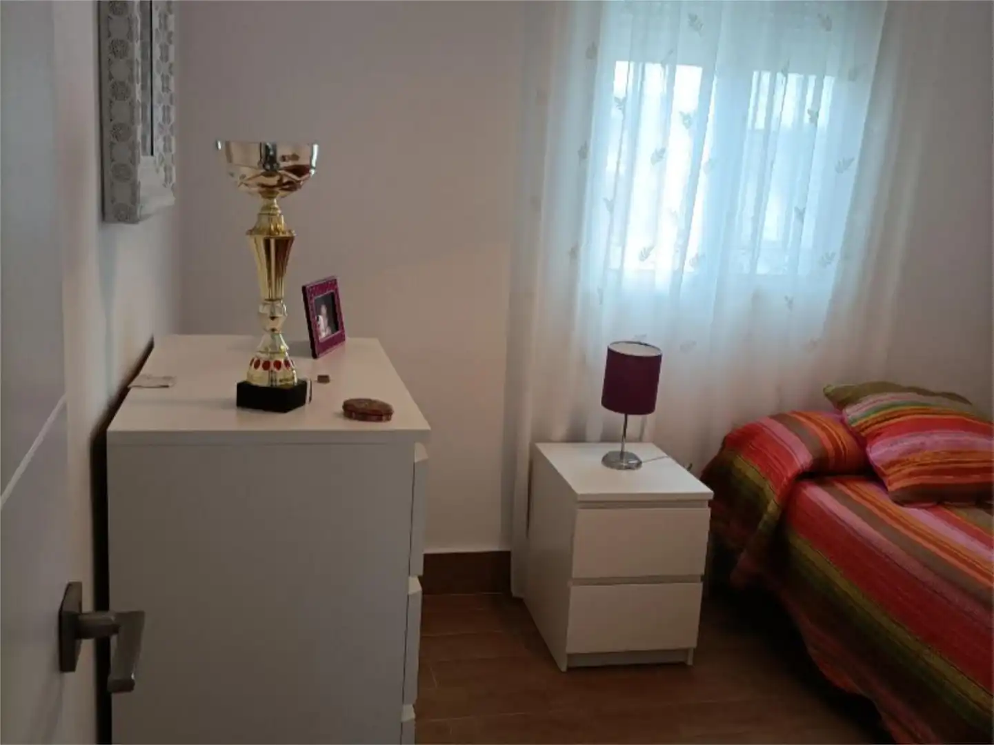 Flat for rent in Calle Doetsch, 6, Punta Umbría Bedroom of Flat for rent in Punta Umbría with Private garden, Terrace and Swimming Pool
