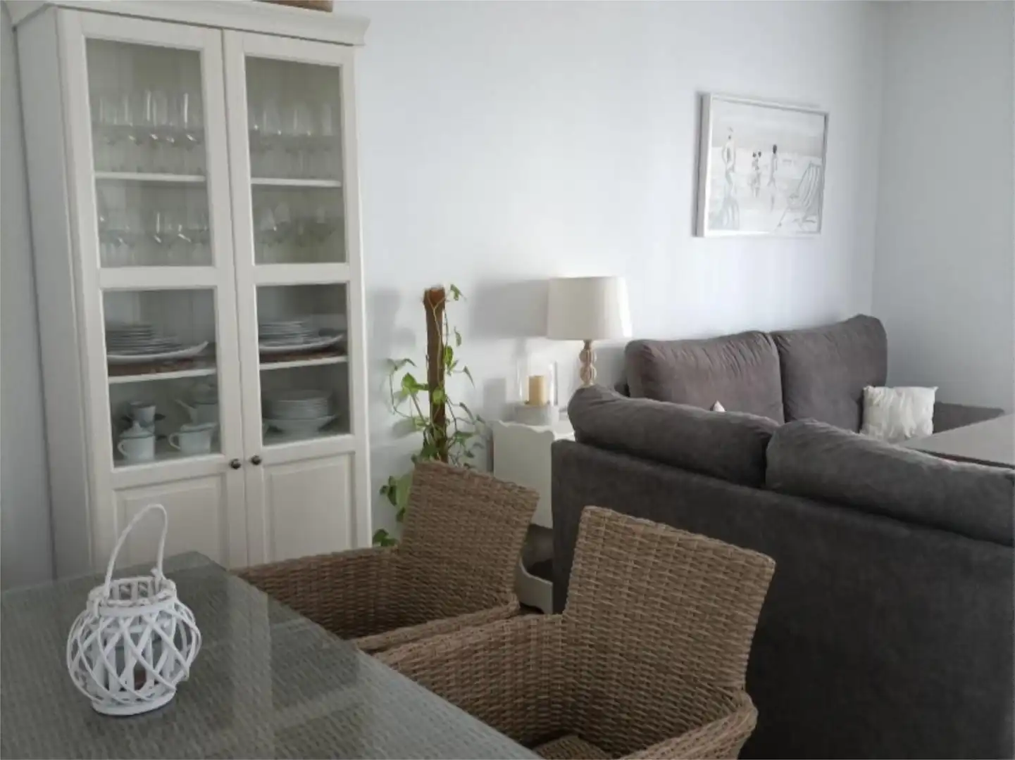 Flat for rent in Calle Doetsch, 6, Punta Umbría Living room of Flat for rent in Punta Umbría with Private garden, Terrace and Swimming Pool