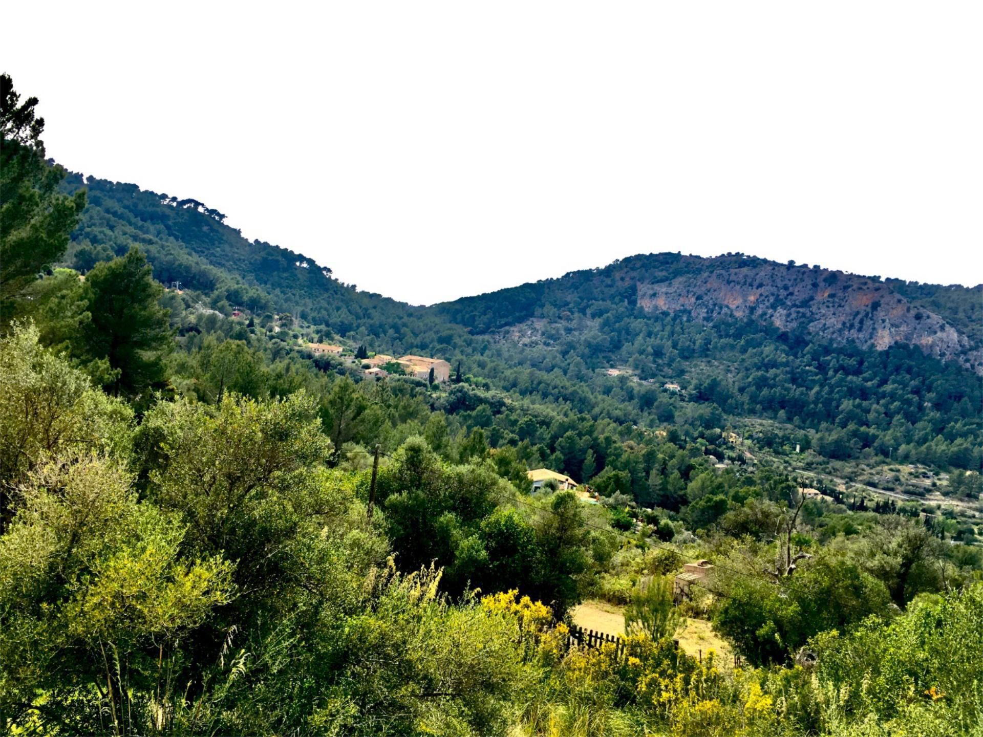 Vista exterior de Piso en venta en Puigpunyent con Calefacción, Jardín privado y Terraza