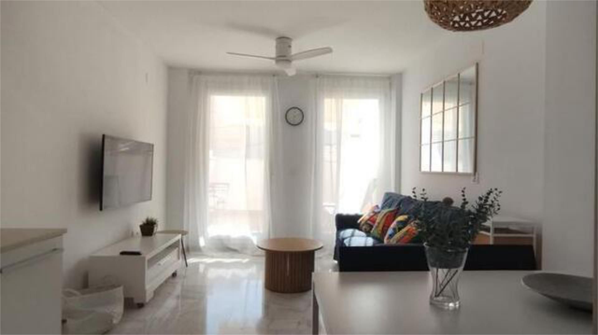 Sala de estar de Ático de alquiler en Alicante / Alacant con Terraza