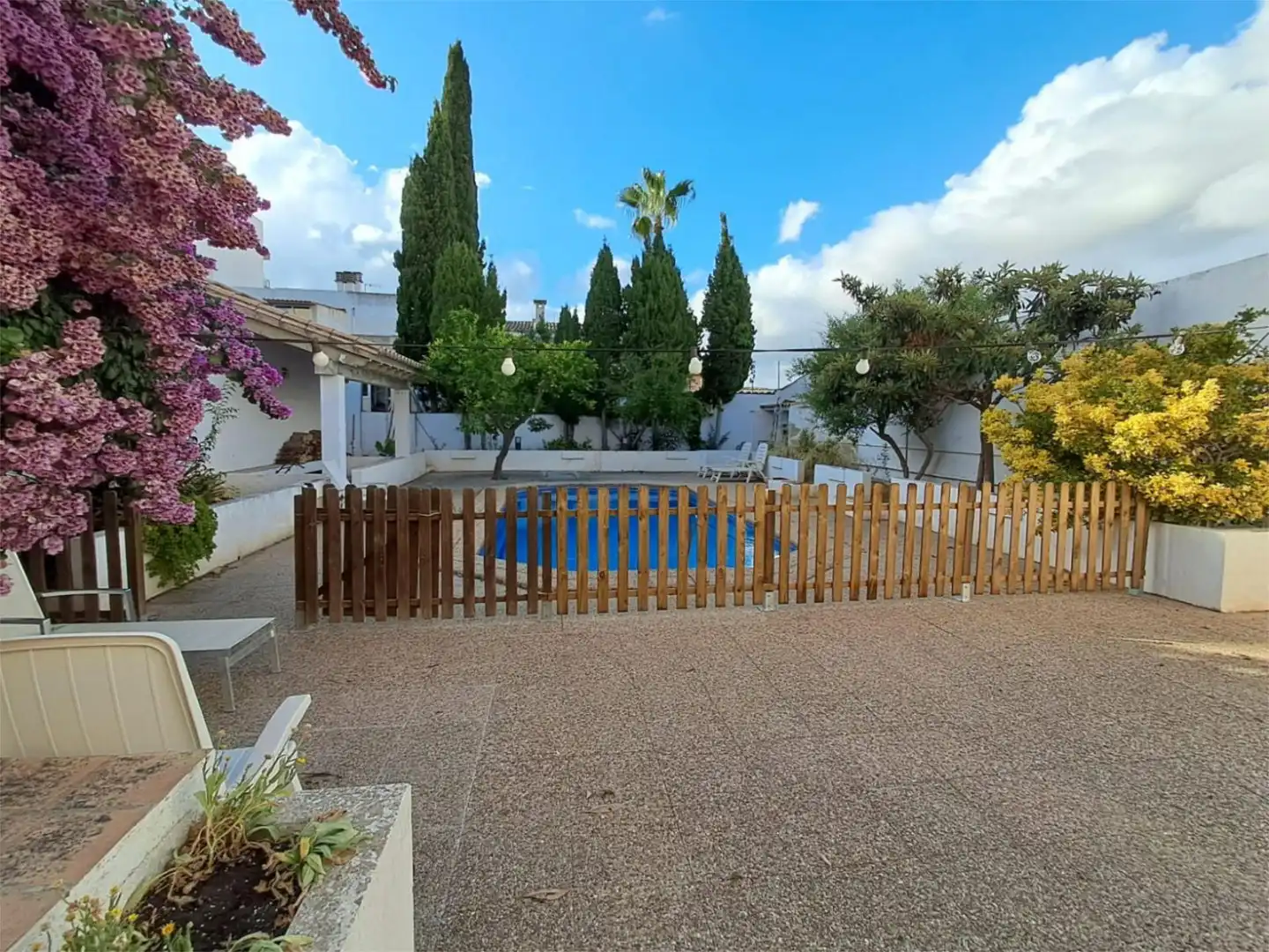 Flat for sale in Carrer de les Vinyes, 9, Son Serra - Sa Vileta Exterior view of Flat for sale in Palma de Mallorca with Air Conditioner, Private garden and Terrace