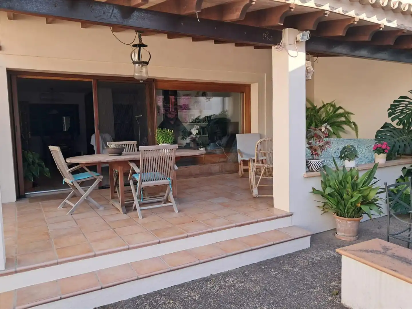 Flat for sale in Carrer de les Vinyes, 9, Son Serra - Sa Vileta Terrace of Flat for sale in Palma de Mallorca with Air Conditioner, Private garden and Terrace