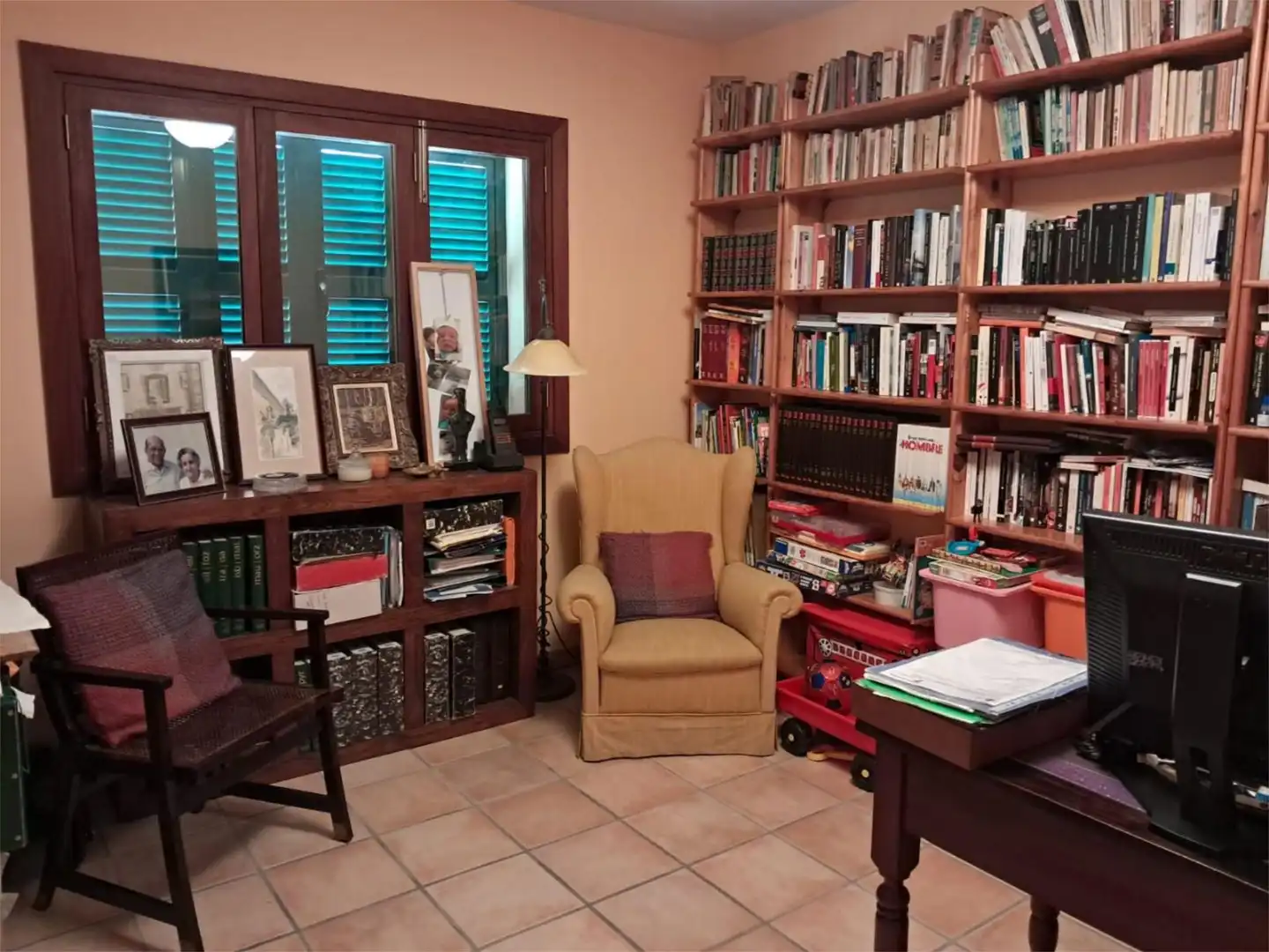 Flat for sale in Carrer de les Vinyes, 9, Son Serra - Sa Vileta Living room of Flat for sale in Palma de Mallorca with Air Conditioner, Private garden and Terrace