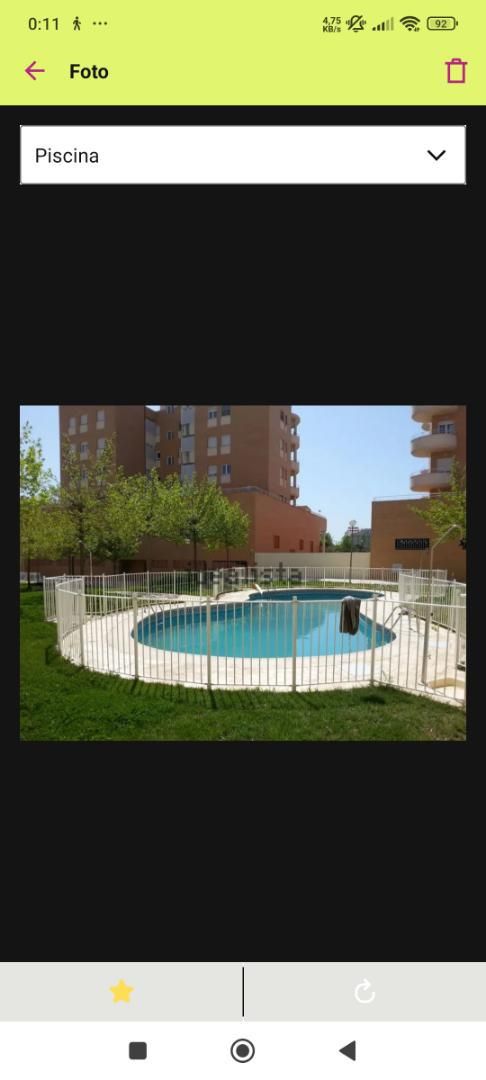 Swimming pool of Country house to rent in Mérida  with Air Conditioner, Heating and Private garden
