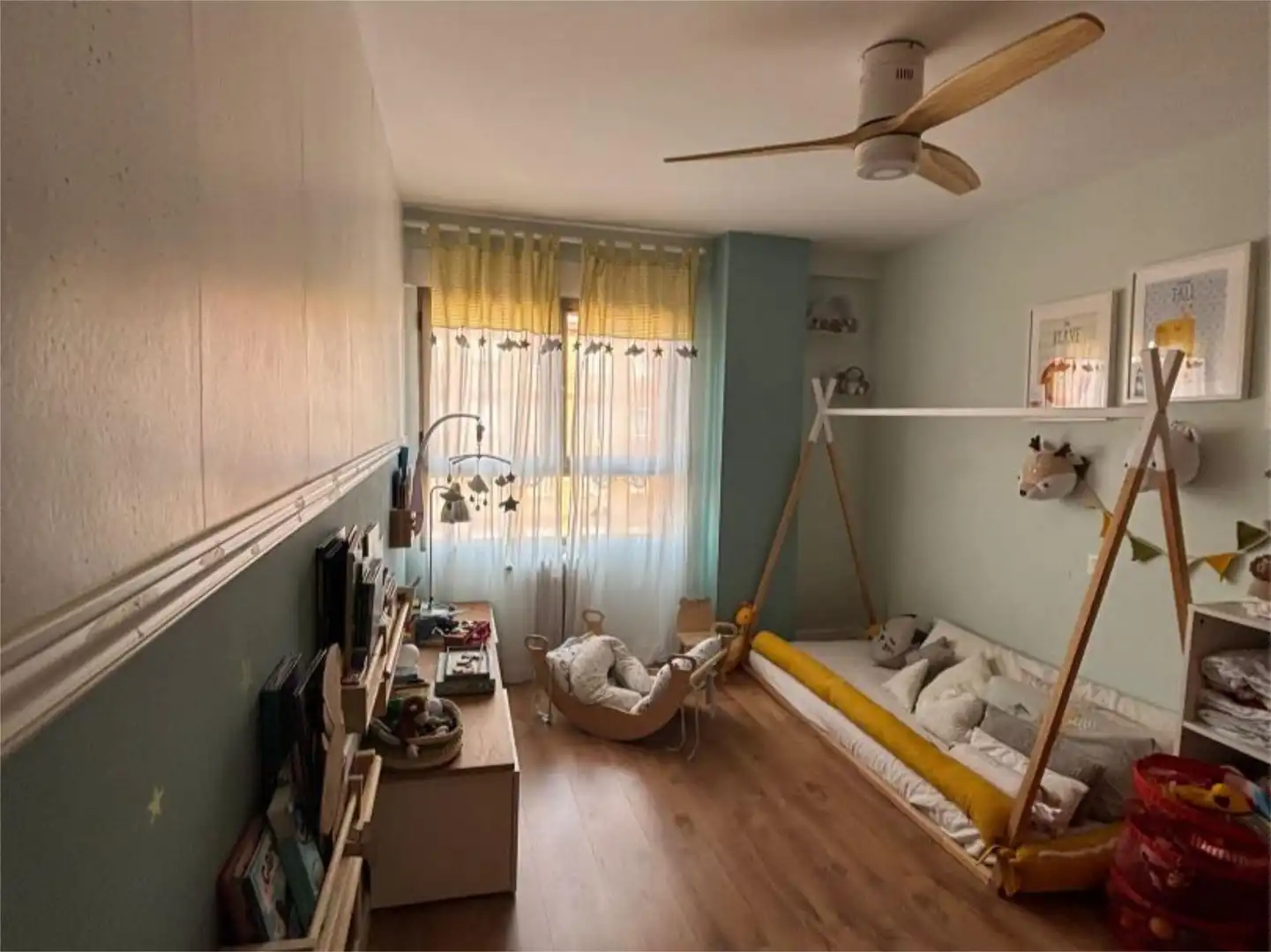 Wohnung zur Miete in Paseo Arco de Ladrillo, 40, Ciudad de la Comunicación - Arco Ladrillo Schlafzimmer von Wohnung zur Miete in Valladolid mit Heizung, Parkett und Möbliert