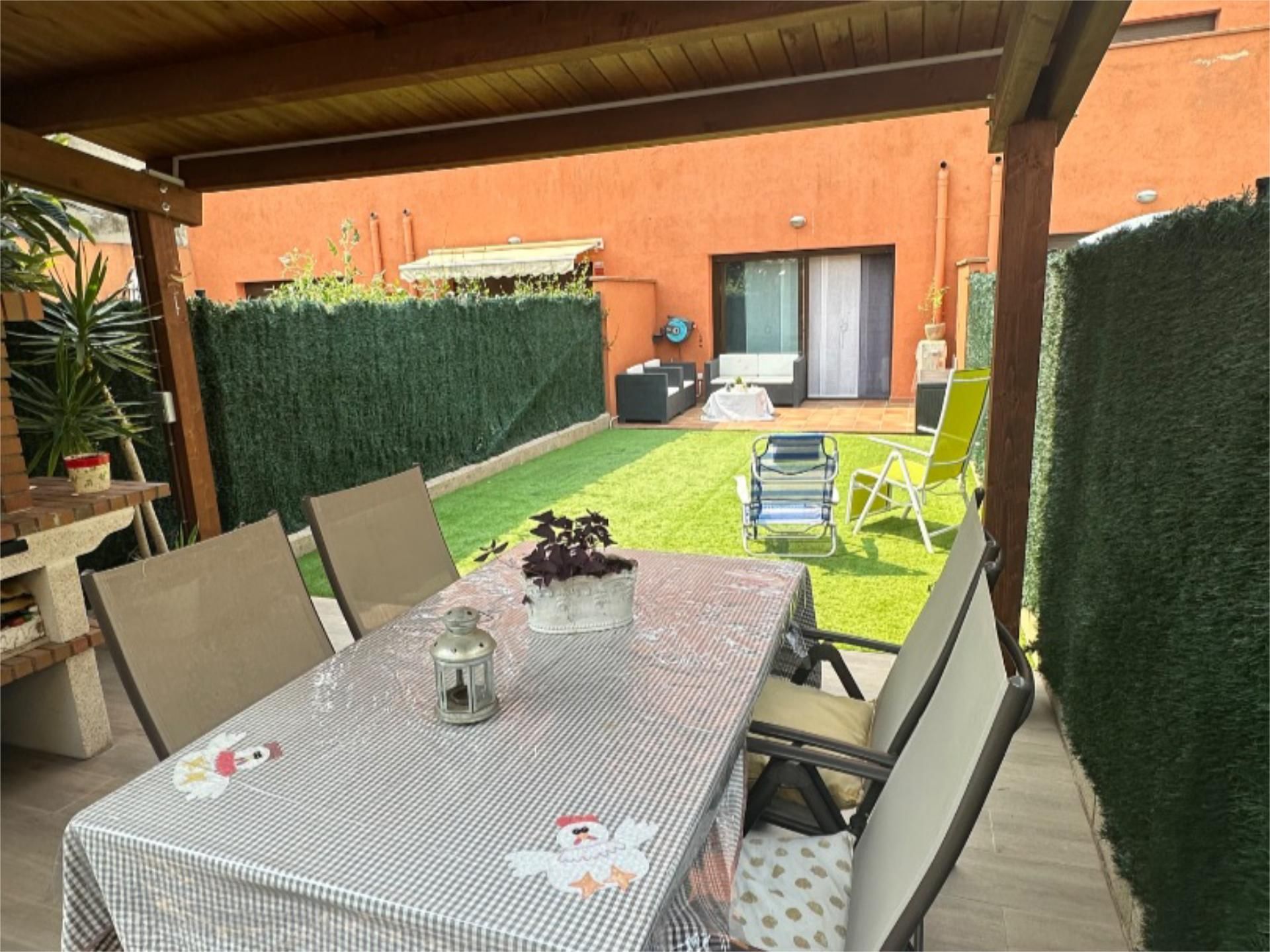 Terrace of Single-family semi-detached for sale in Caldes de Malavella  with Air Conditioner and Terrace
